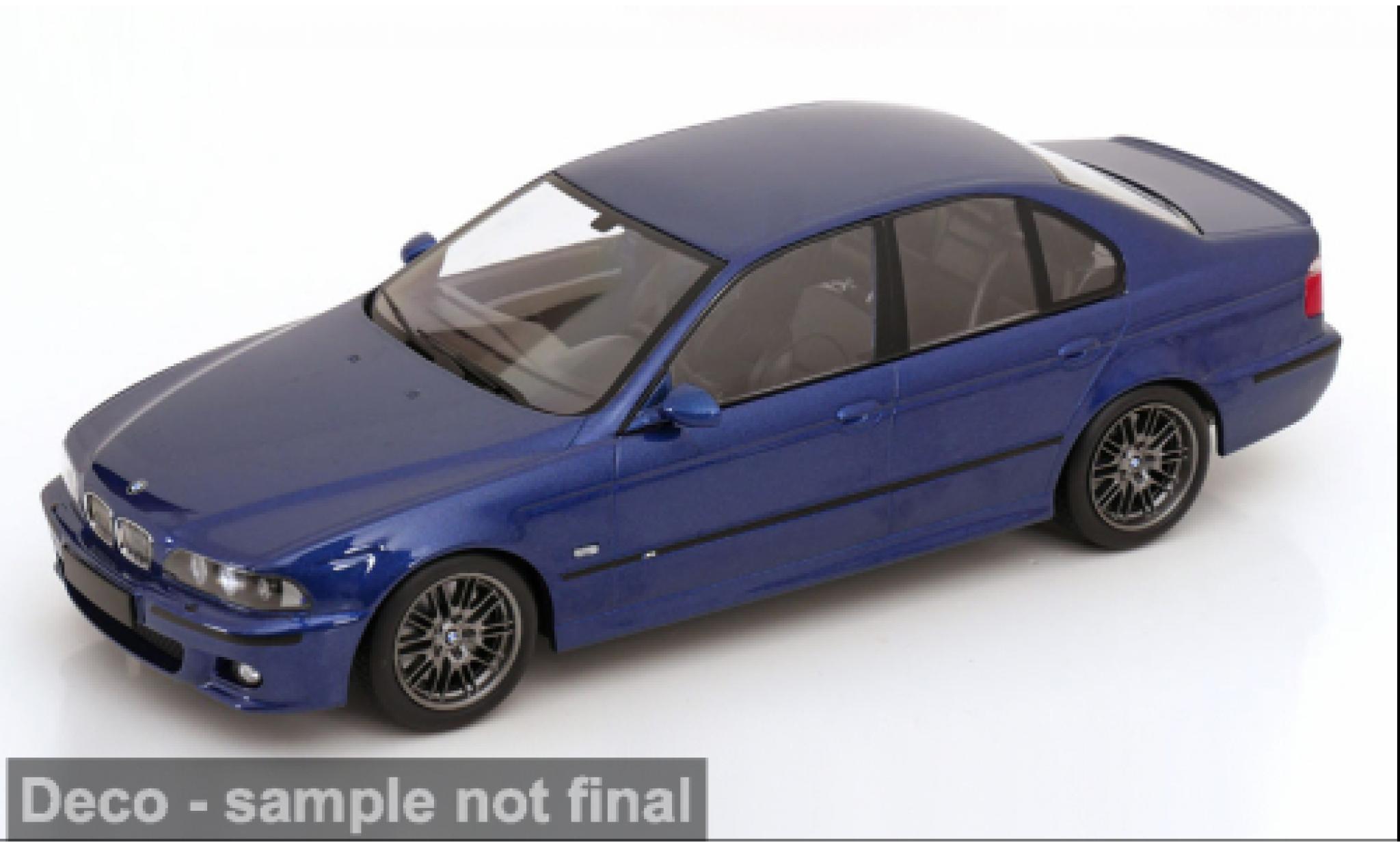 Bmw M5 1/18 KK Scale (E39) blau 1998 1:18 coche miniatura