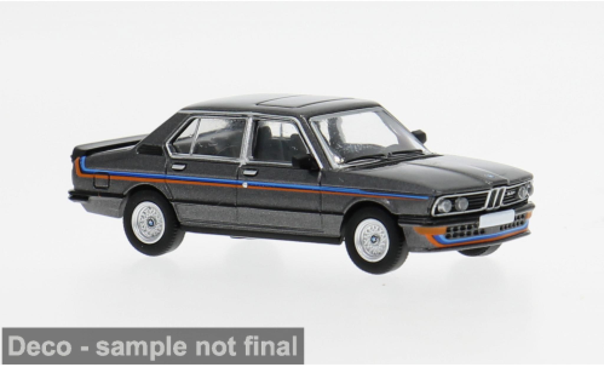 Bmw M535 1/87 PCX87 i (E12) grau/Dekor 1980 1:87 coche miniatura