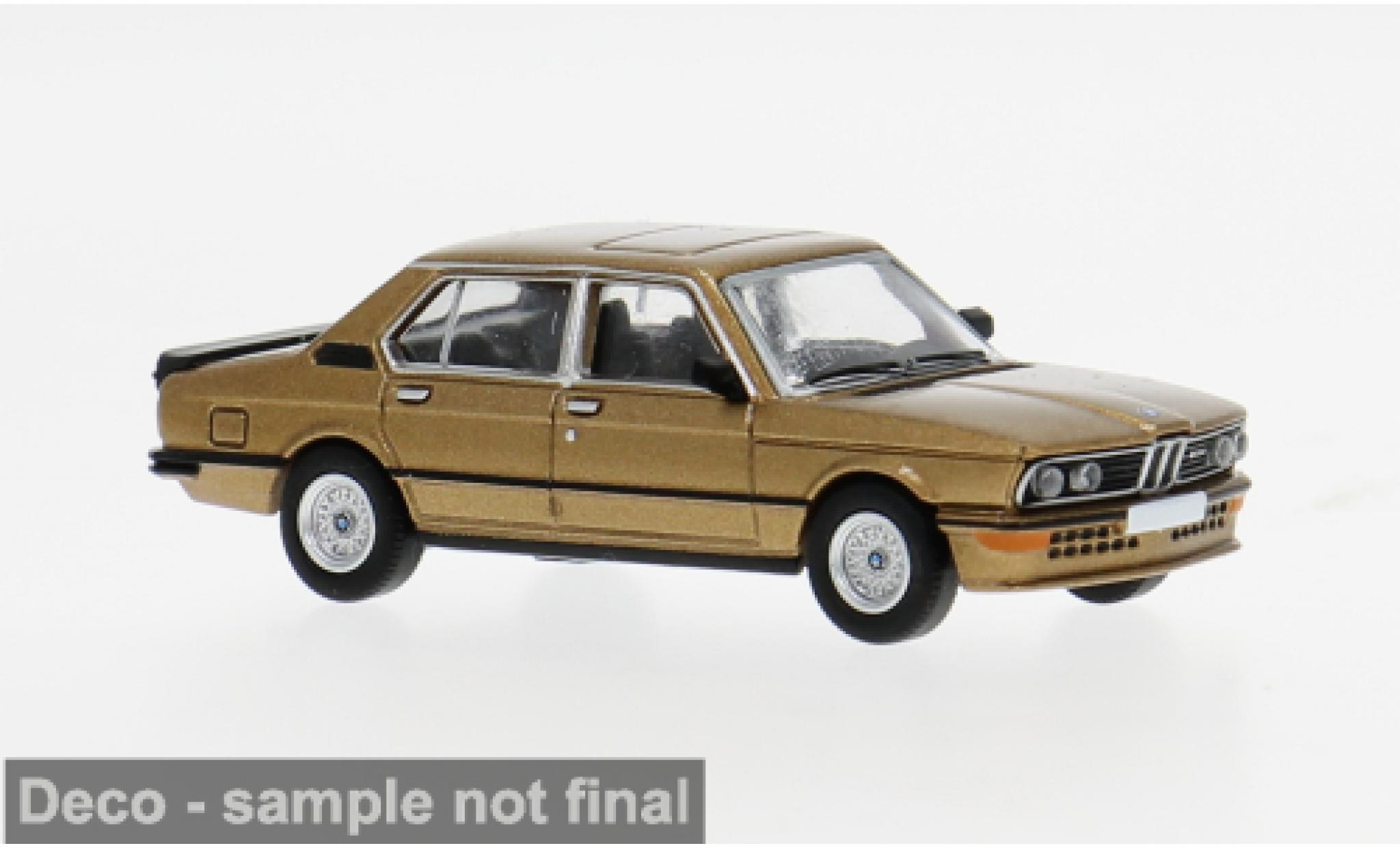 Bmw M535 1/87 PCX87 i (E12) gold 1980 1:87 coche miniatura