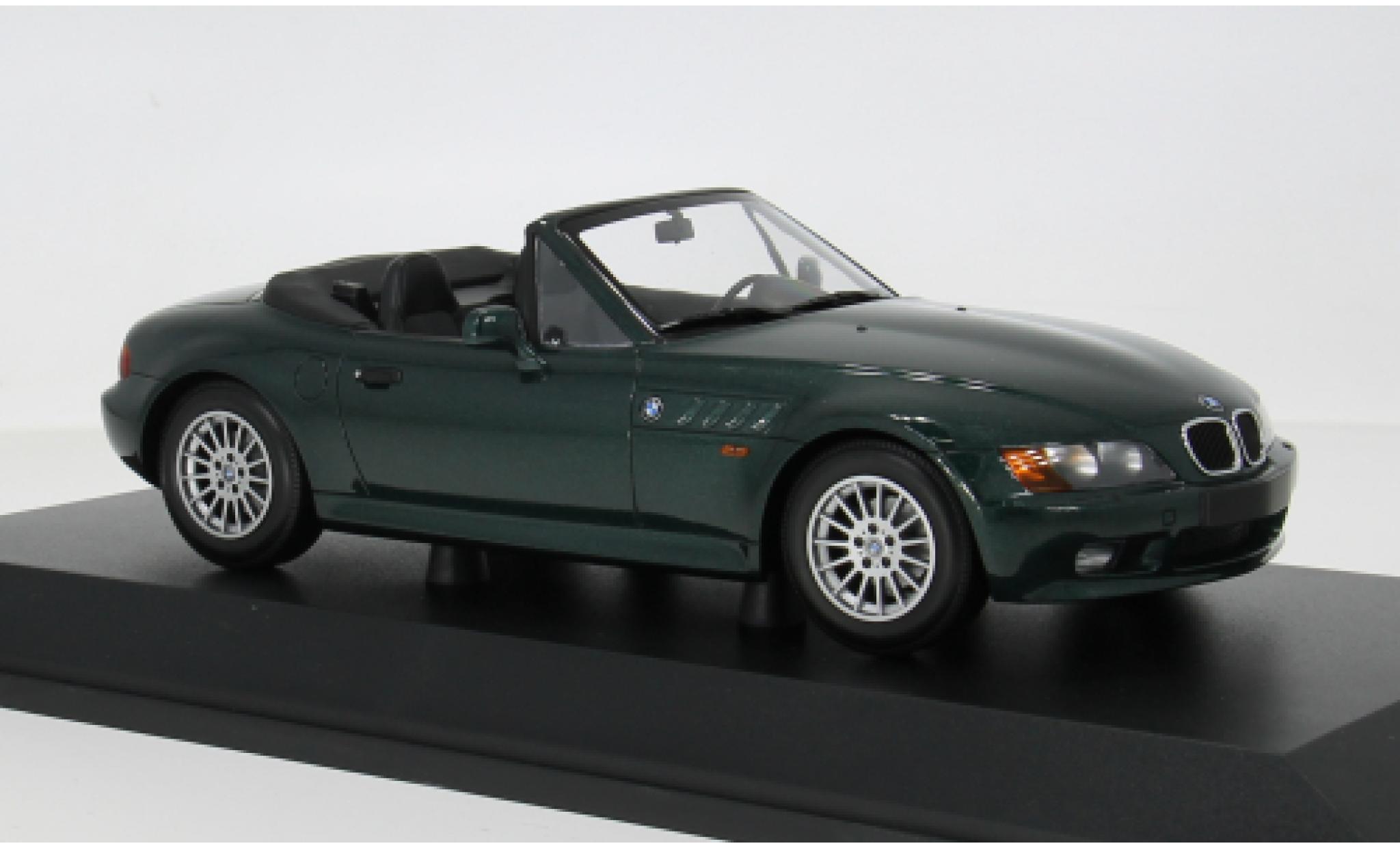 Bmw Z3 1/18 Minichamps (E36/7) gr&uuml;n 1997 1:18 coche miniatura