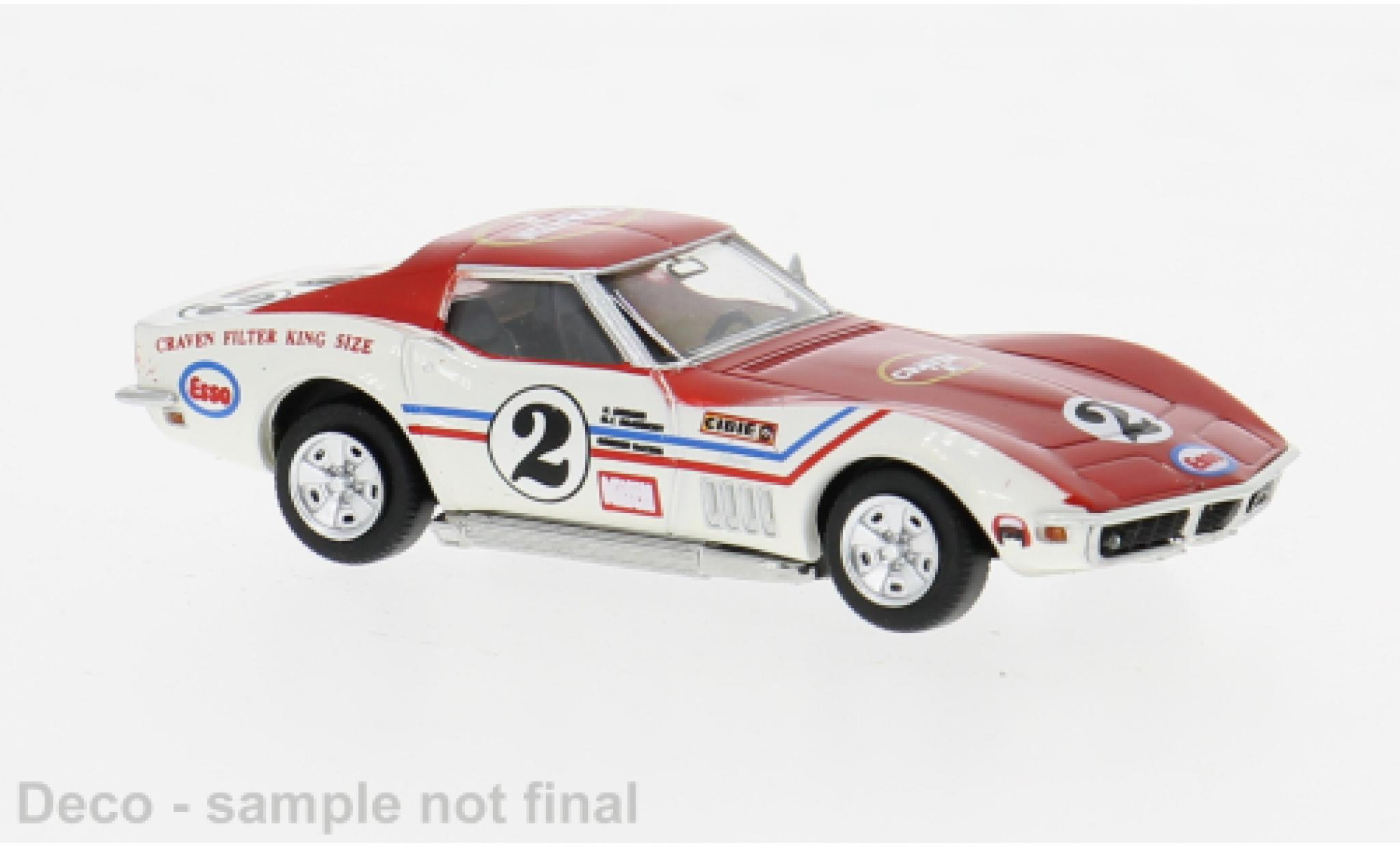 Chevrolet Corvette Brekina C3 1971 Greder #2 1:87 coche miniatura