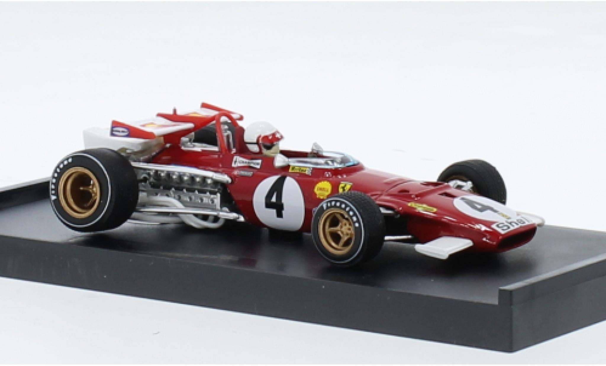 Ferrari 312 1/43 Brumm B No.4 Formel 1 GP Italien 1970 1:43 coche miniatura