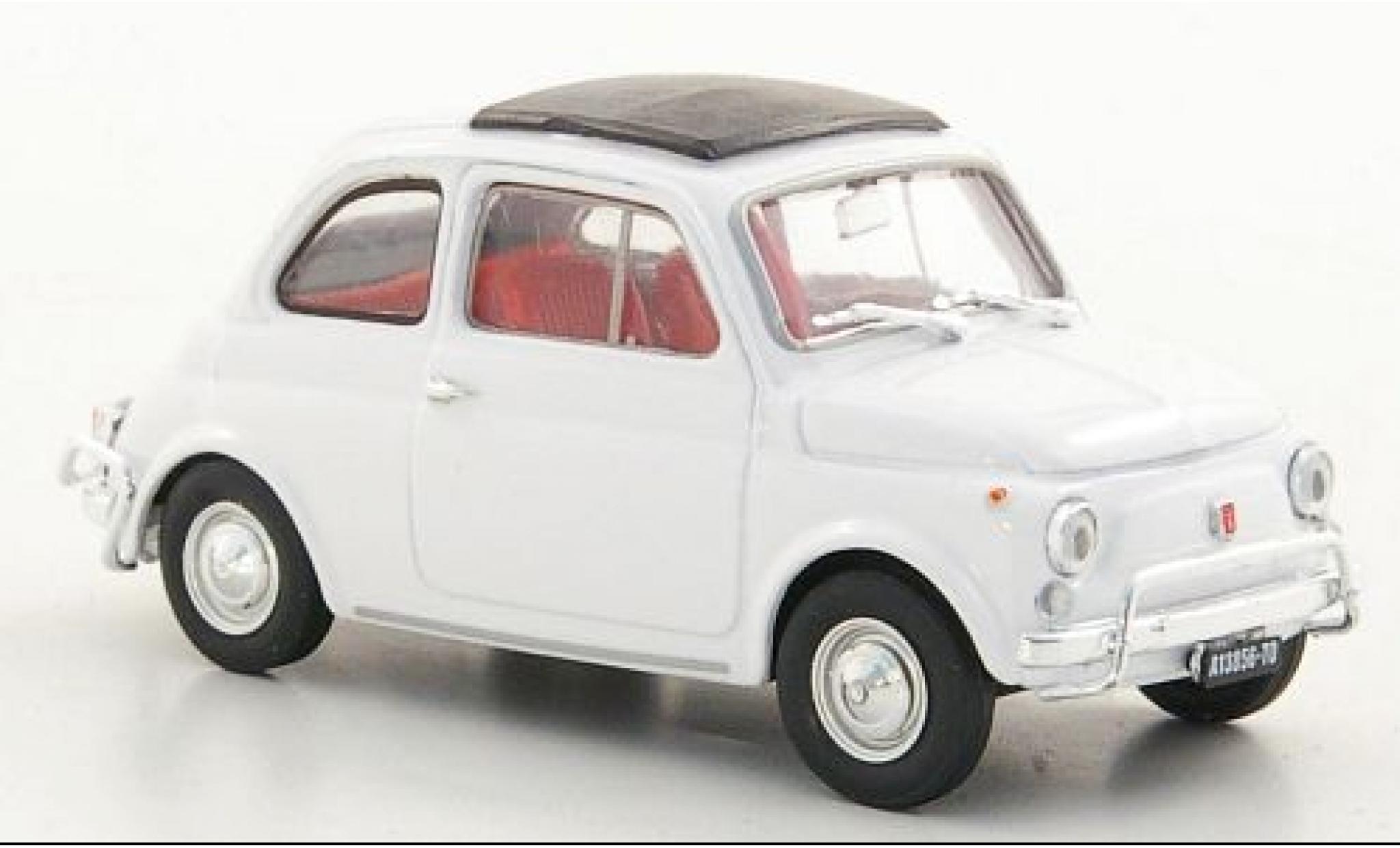 Fiat 500 1/43 Brumm L weiss 1968 1:43 coche miniatura