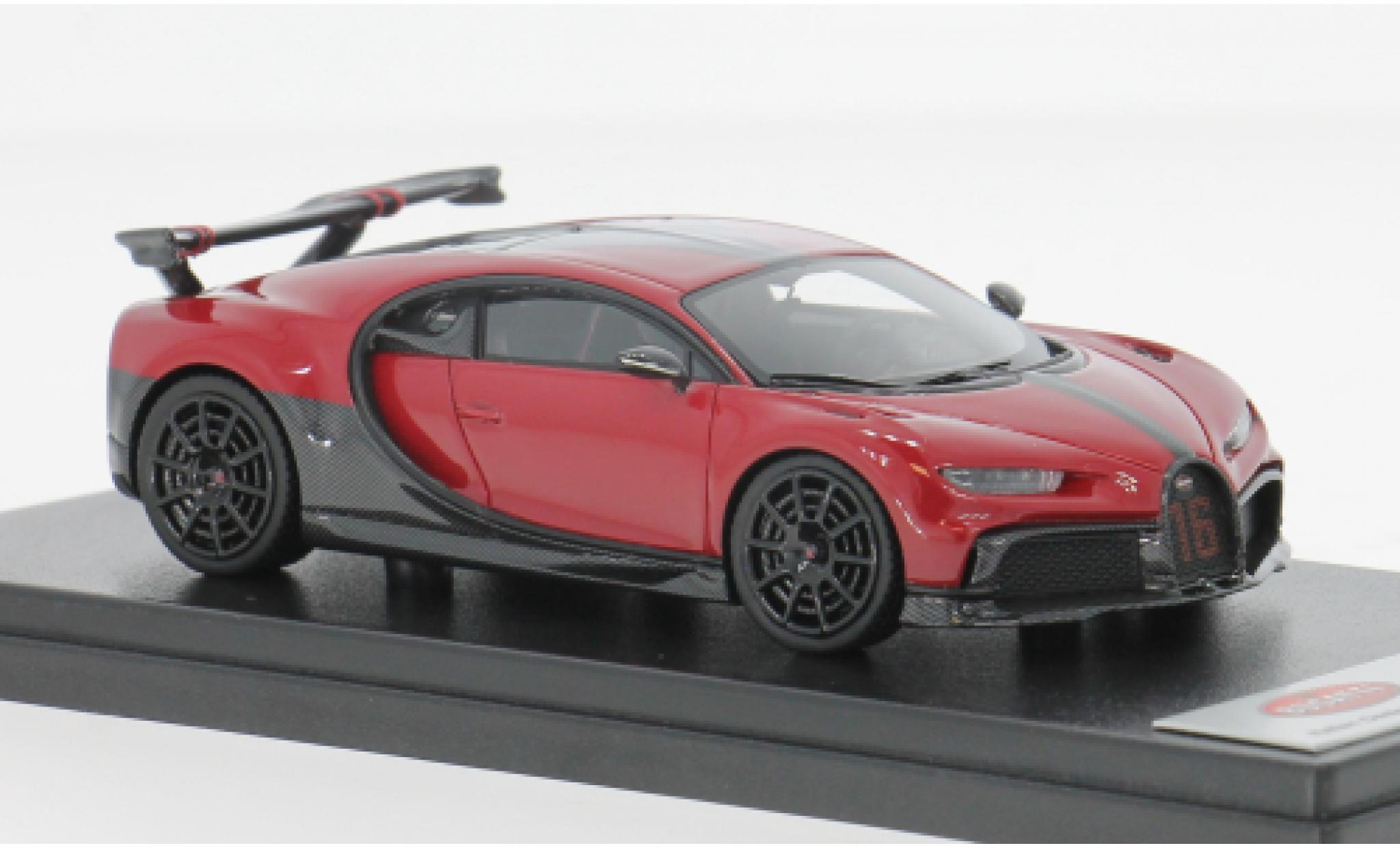 Bugatti Chiron Look Smart Pur Spo rojo 1:43 coche miniatura