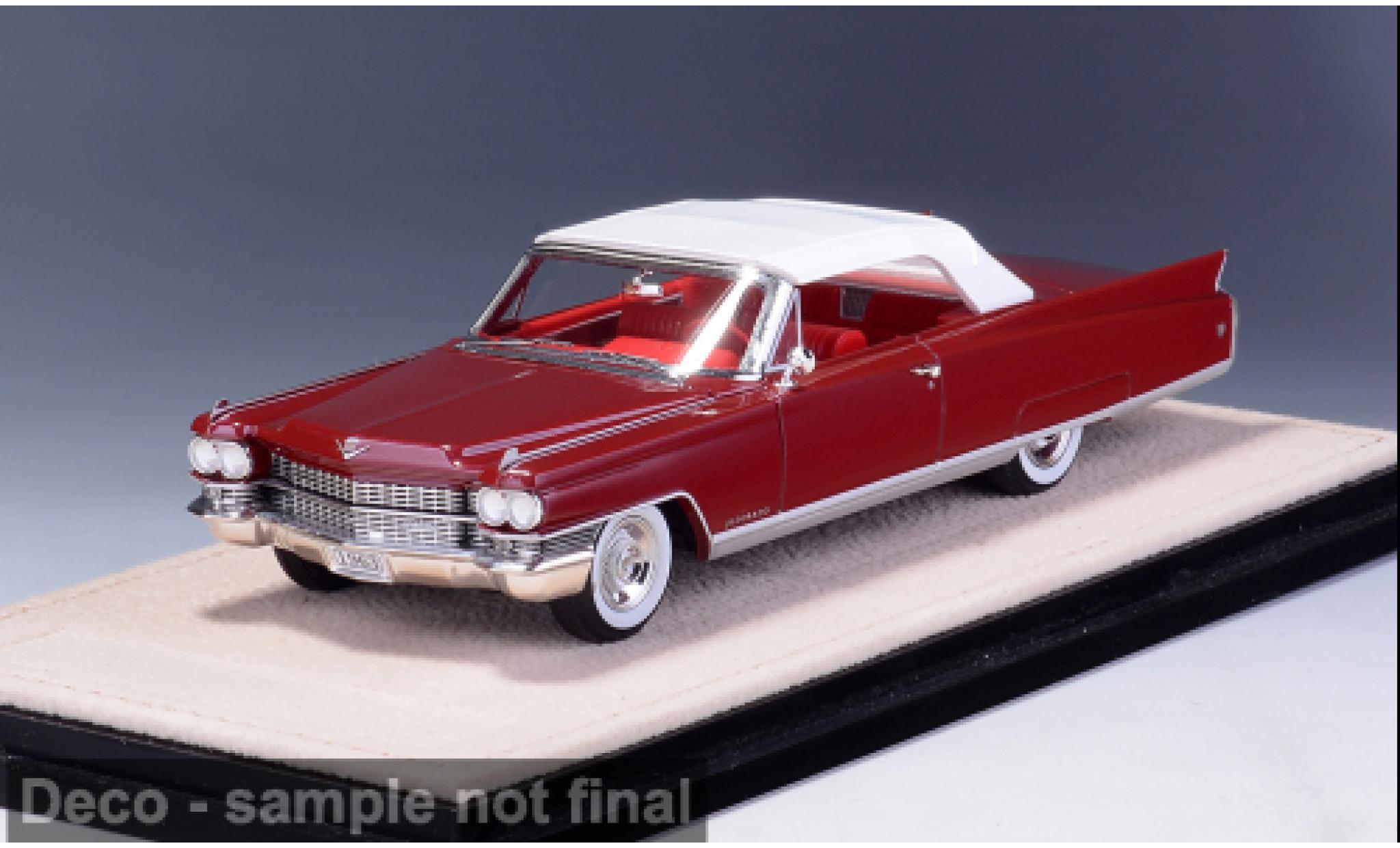 Cadillac Eldorado 1/43 Stamp Models Biarritz rojo/weiss 1963 1:43 coche miniatura
