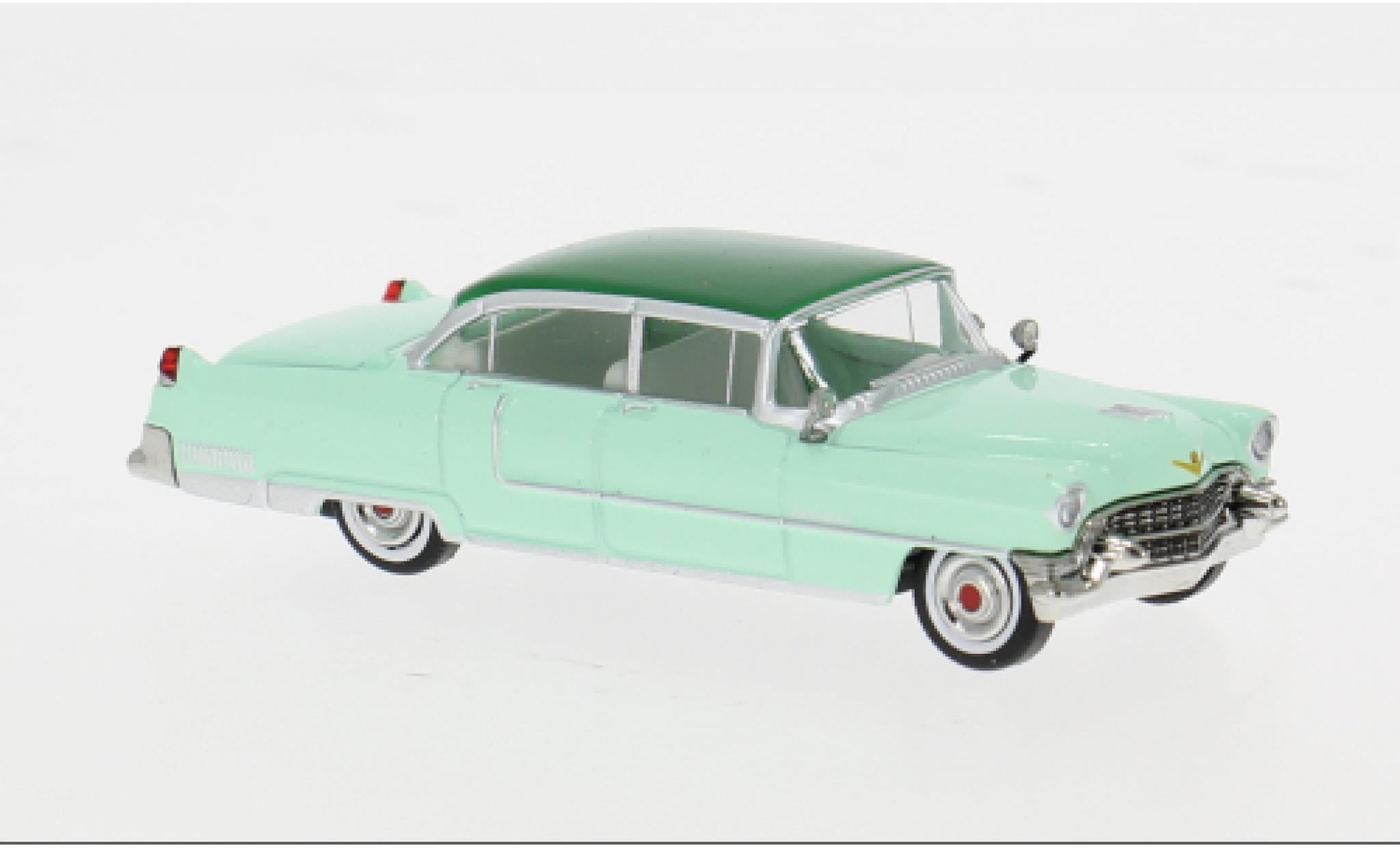 Cadillac Fleetwood 1/87 Brekina gr&uuml;n/gr&uuml;n 1955 1:87 coche miniatura
