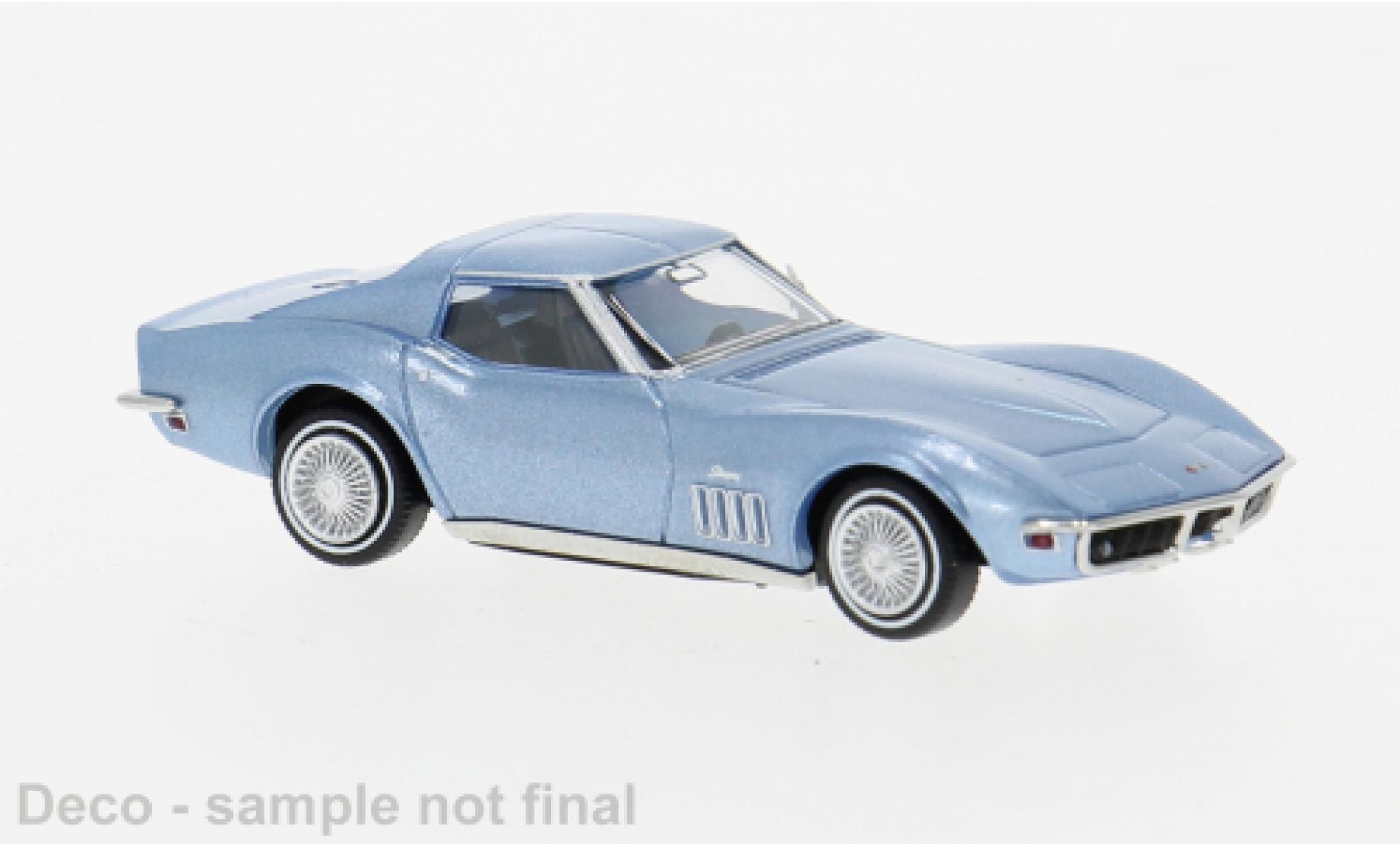 Chevrolet Corvette 1/87 Brekina C3 blau 1967 1:87 coche miniatura