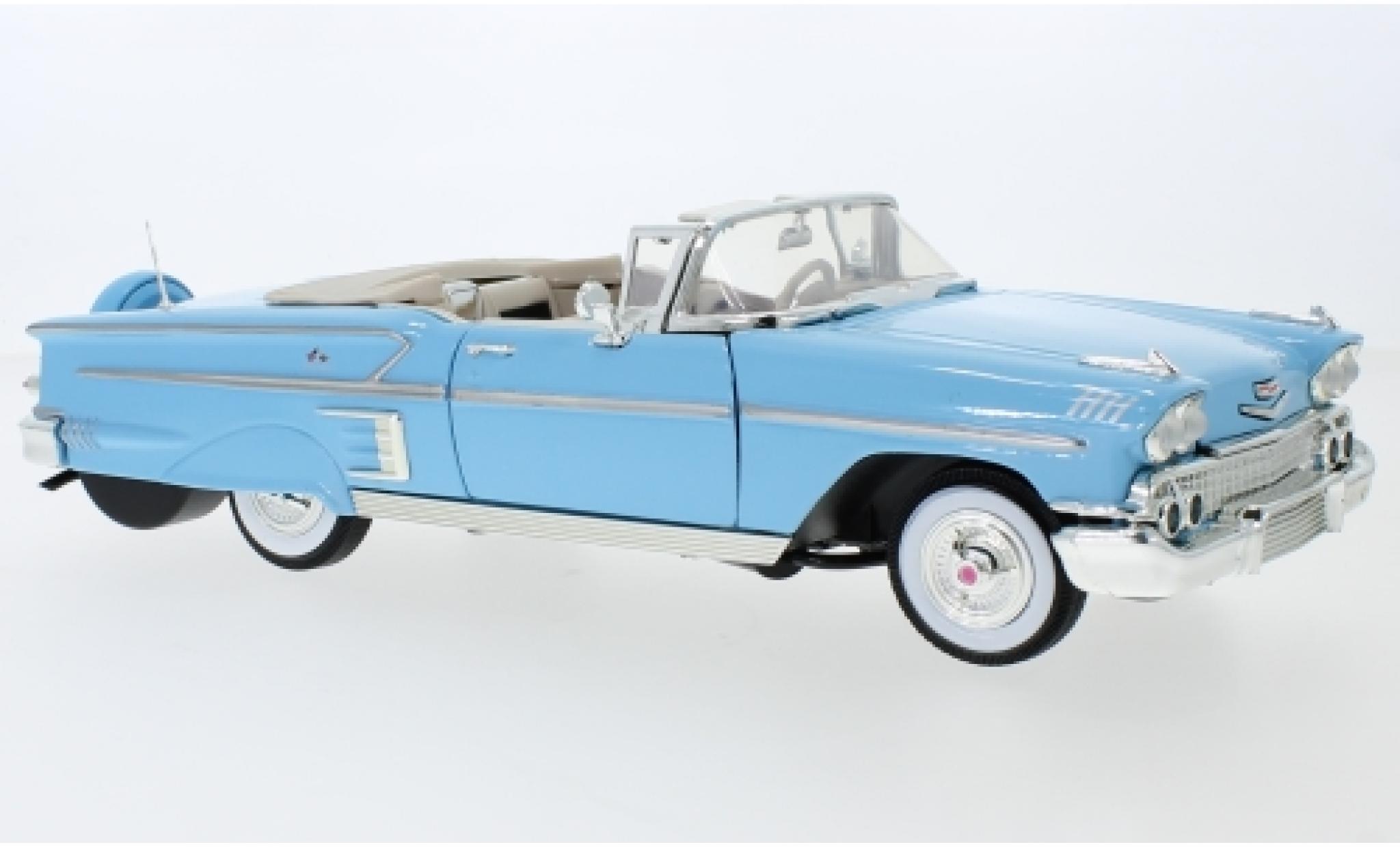 Chevrolet Impala 1/18 Motormax Convert blau 1:18 coche miniatura