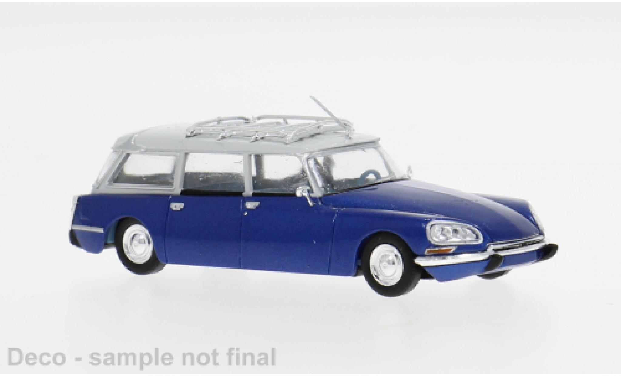 Citroen DS 1/87 Brekina Familiar azul 1967 1:87 coche miniatura
