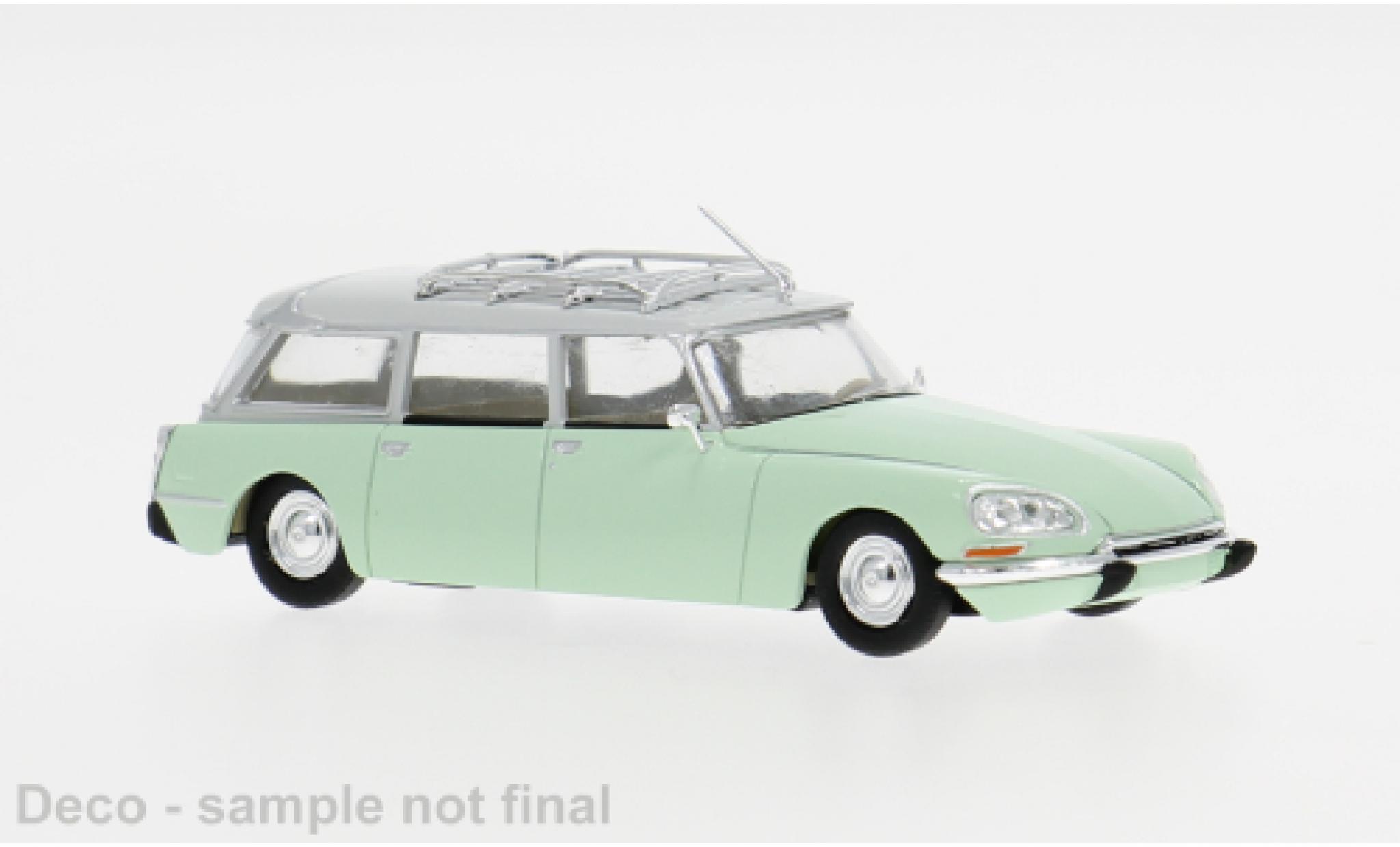 Citroen DS 1/87 Brekina Break gr&uuml;n 1967 1:87 coche miniatura