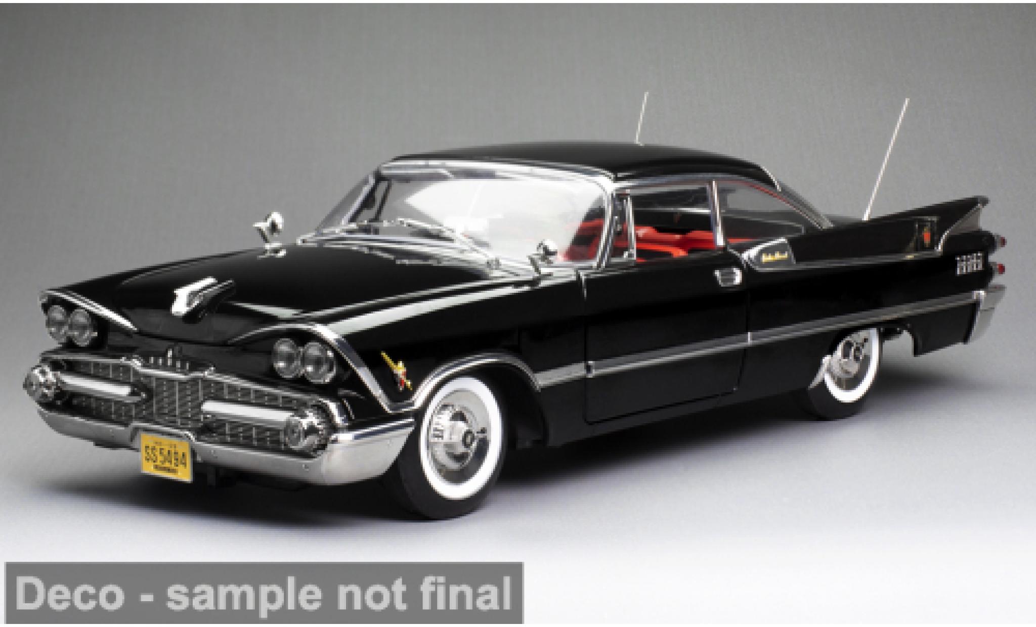 Dodge Custom Royal Lancer 1/18 Sun Star Hard Top schwarz 1959 1:18 coche miniatura