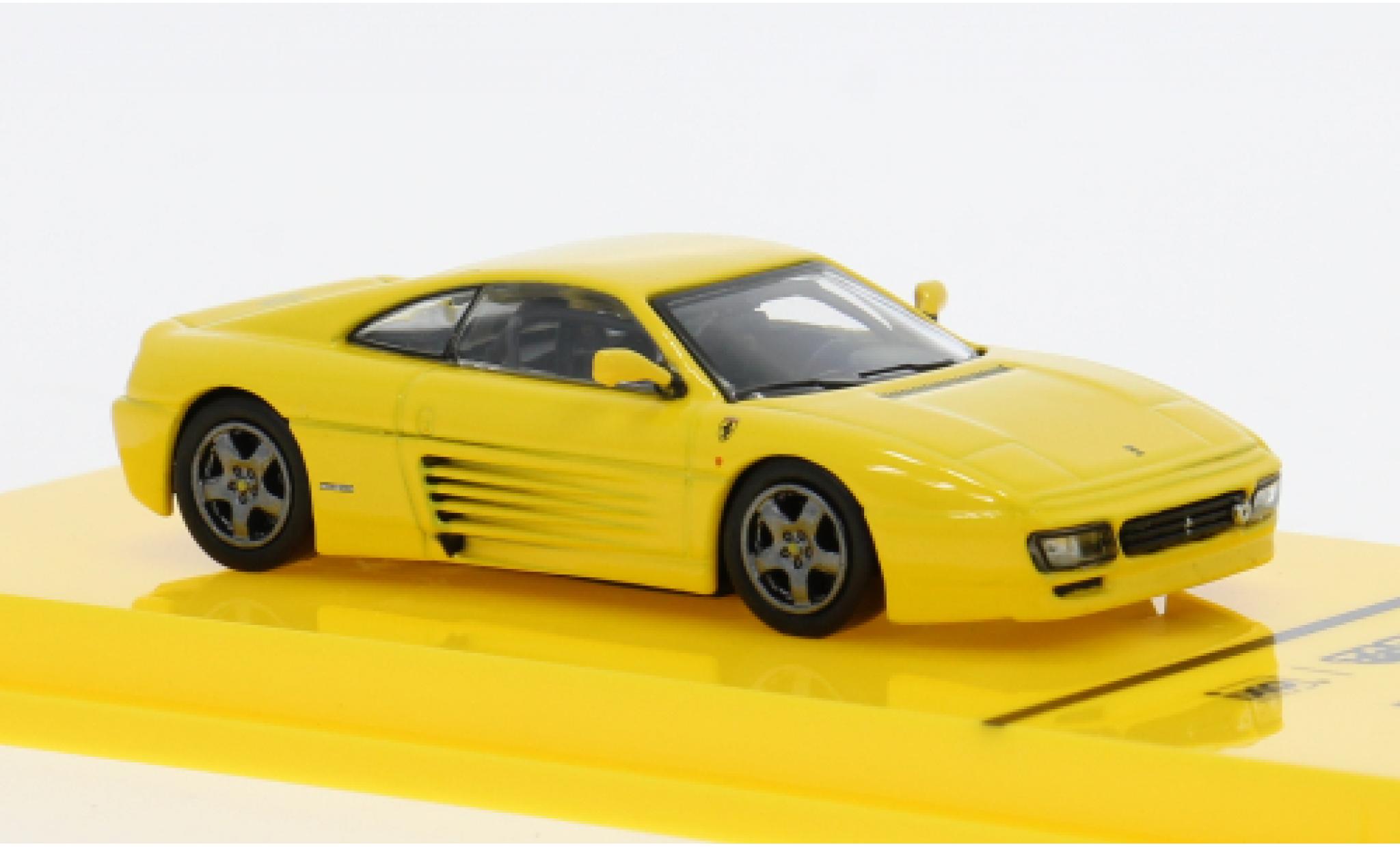 Ferrari 348 1/64 Tarmac Works Challenge gelb 1:64