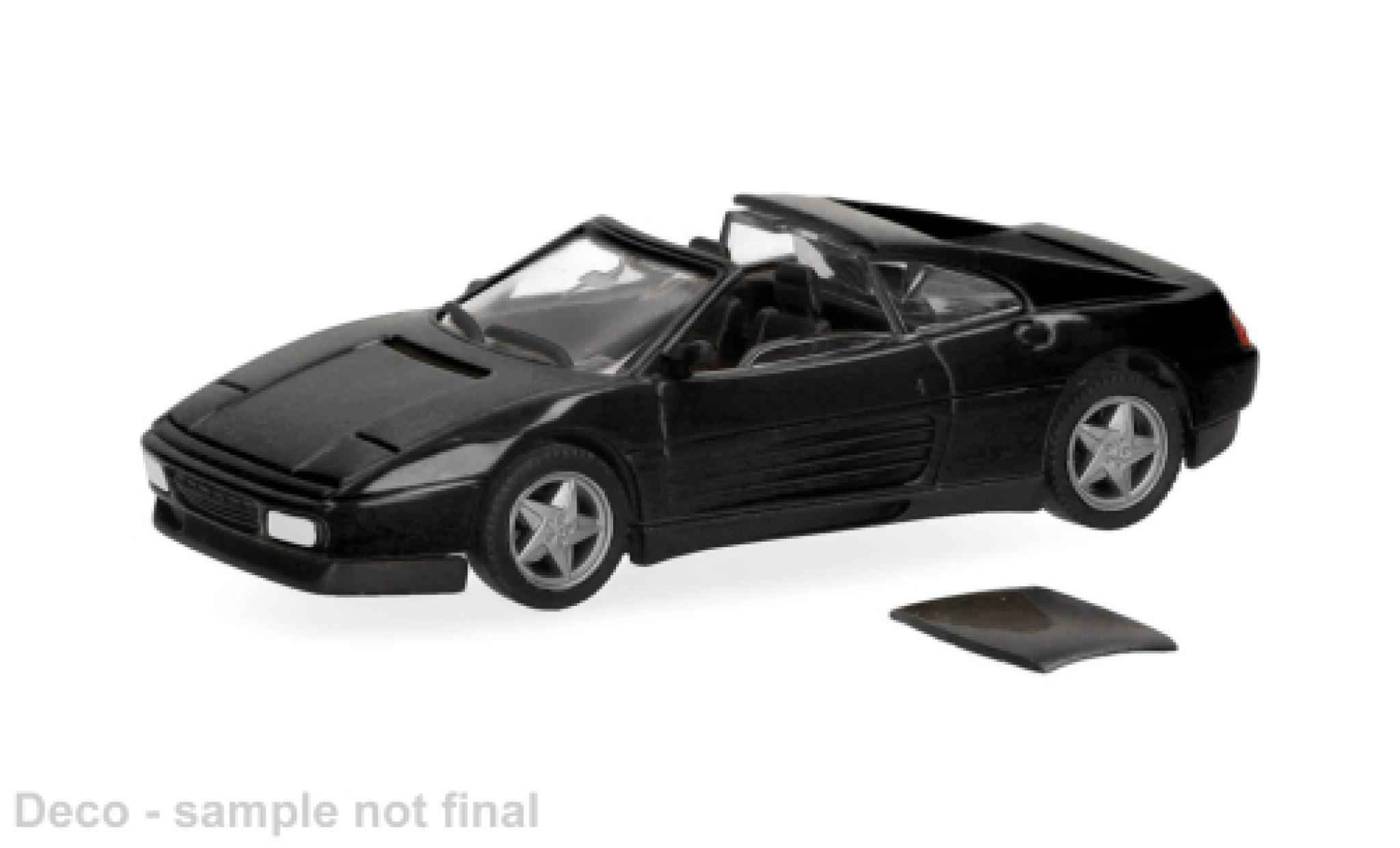 Ferrari 348 1/87 Herpa TS schwarz 1:87 coche miniatura
