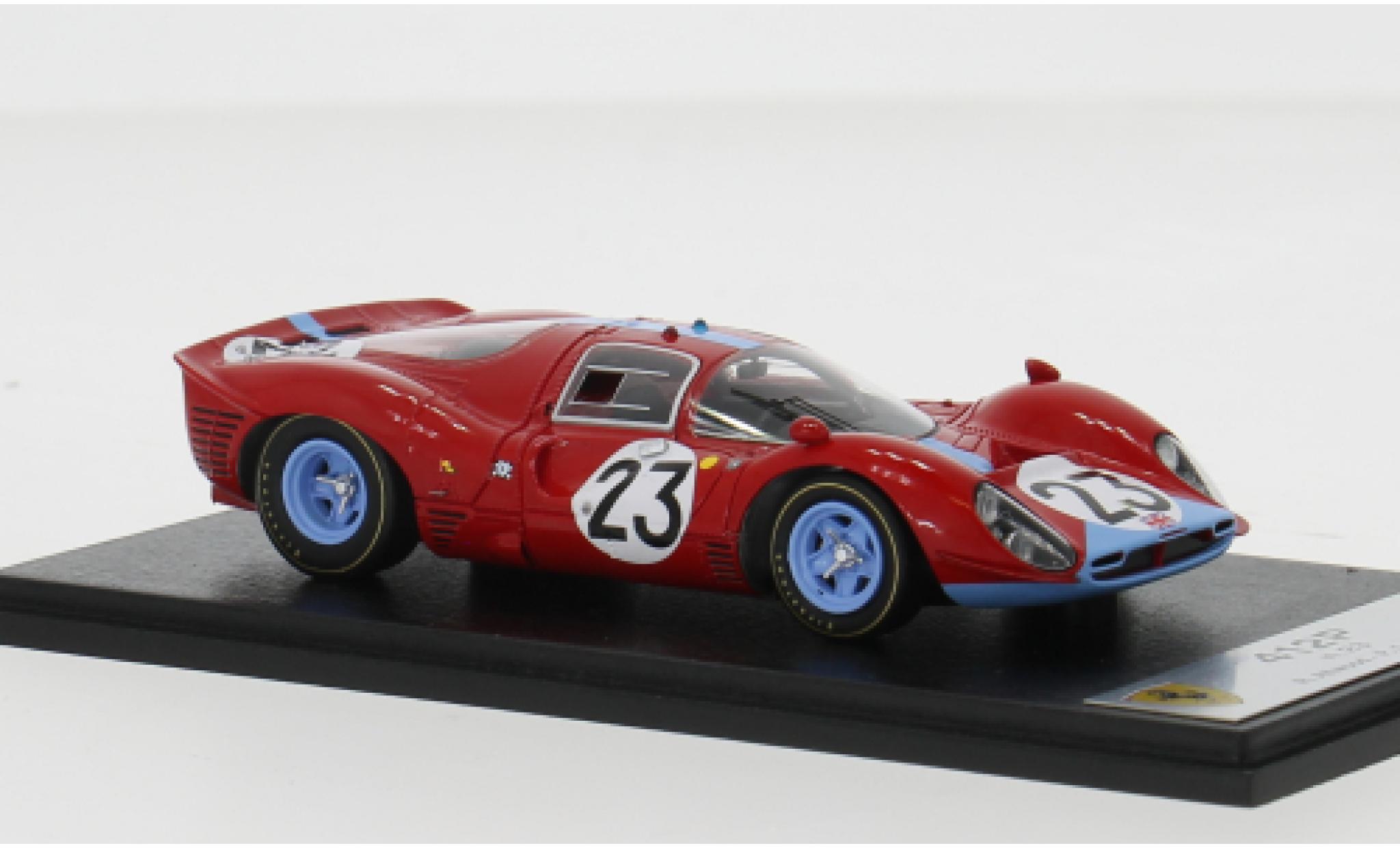 Ferrari 412 1/43 Look Smart P 24h Le Mans 1967 #23 R.Attwood/P.Courage 1:43 coche miniatura