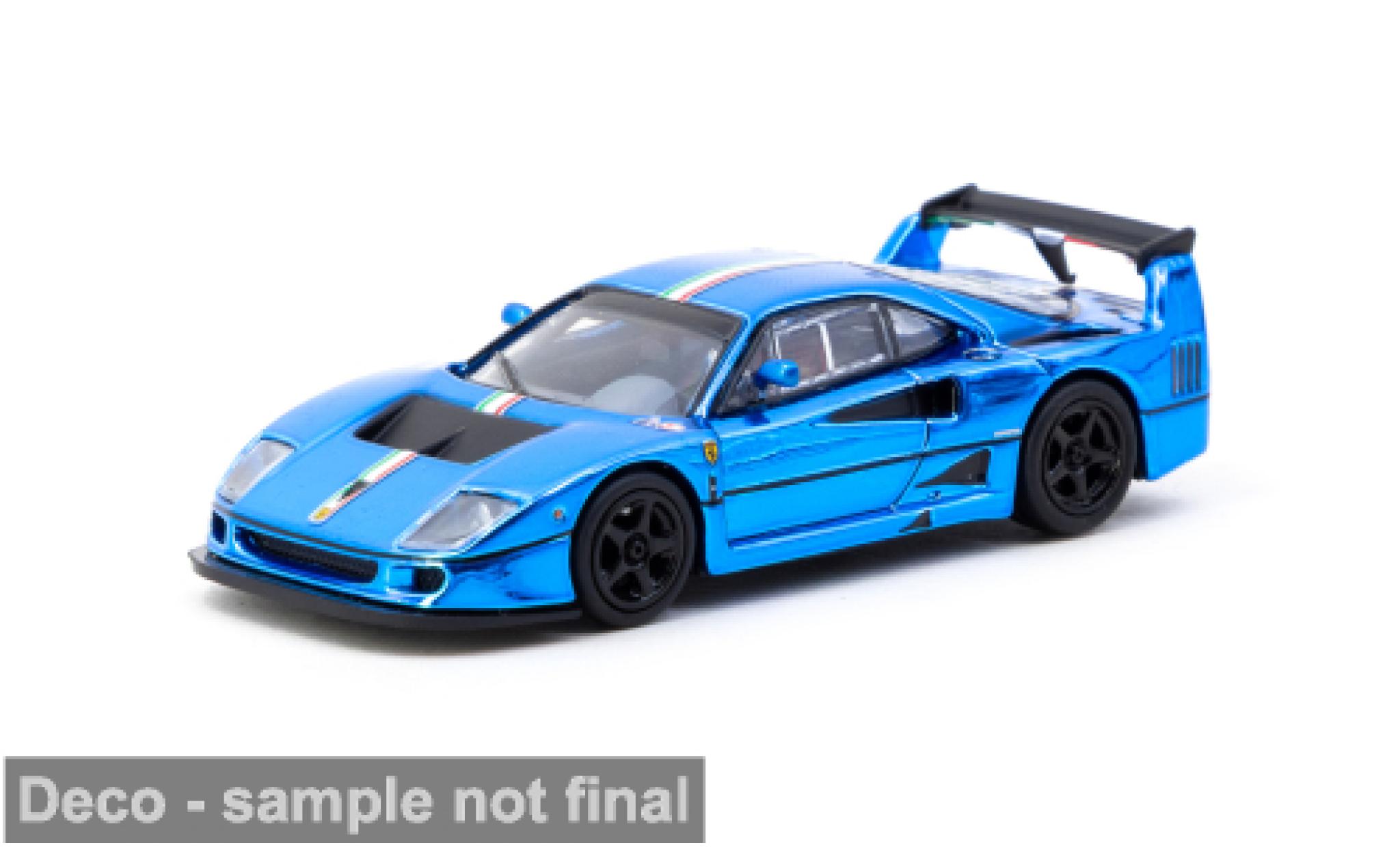 Ferrari F40 1/64 Tarmac Works LM blau Coca Cola 1:64