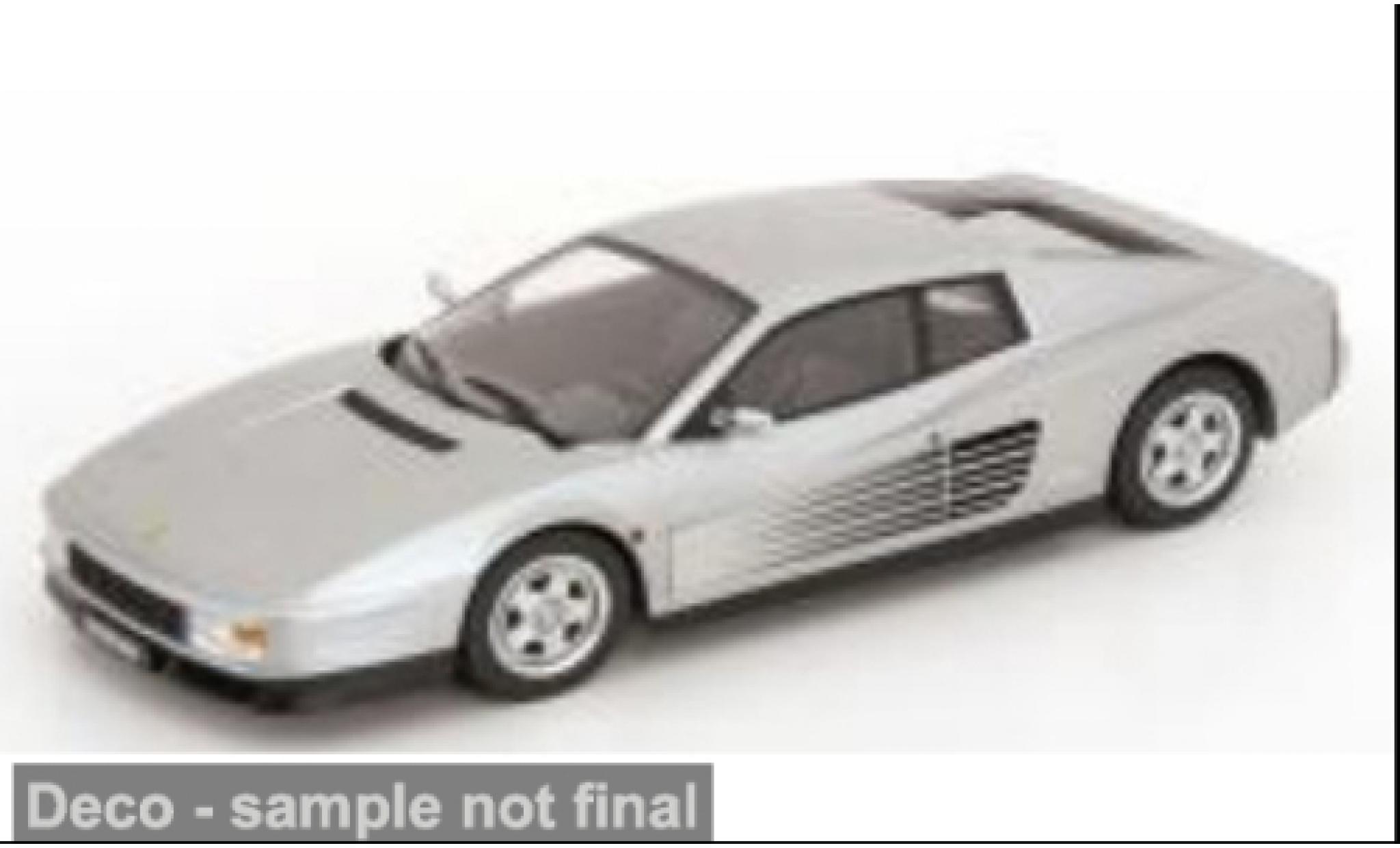 Ferrari Testarossa 1/18 KK Scale grau 1986 1:18 coche miniatura