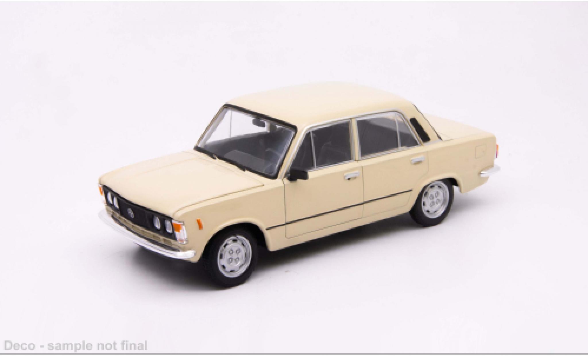 Fiat 125 1/24 Welly P beige 1:24 coche miniatura