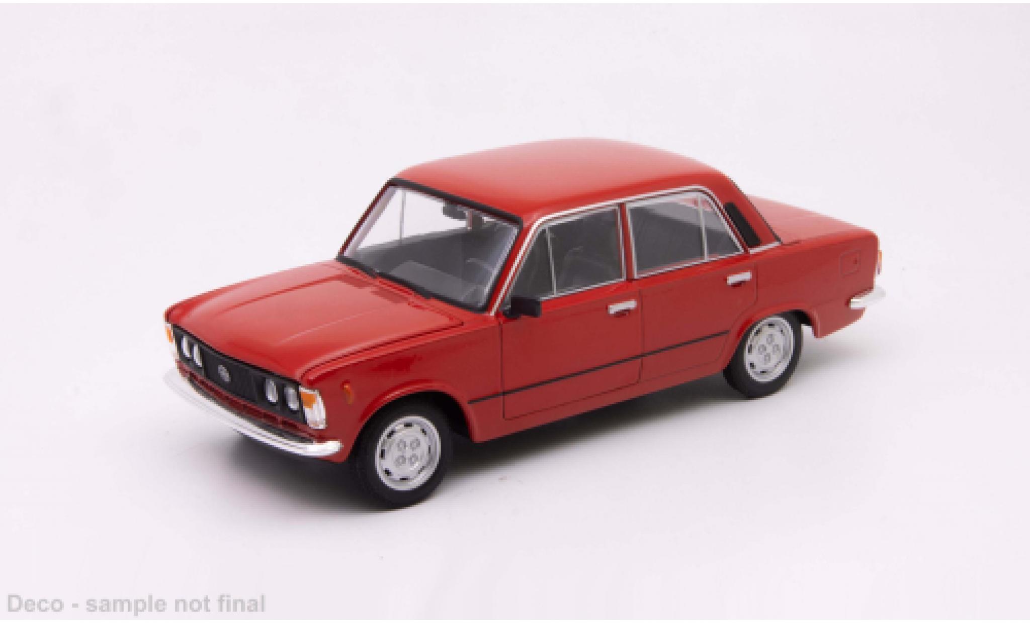 Fiat 125 1/24 Welly P rot 1:24 coche miniatura