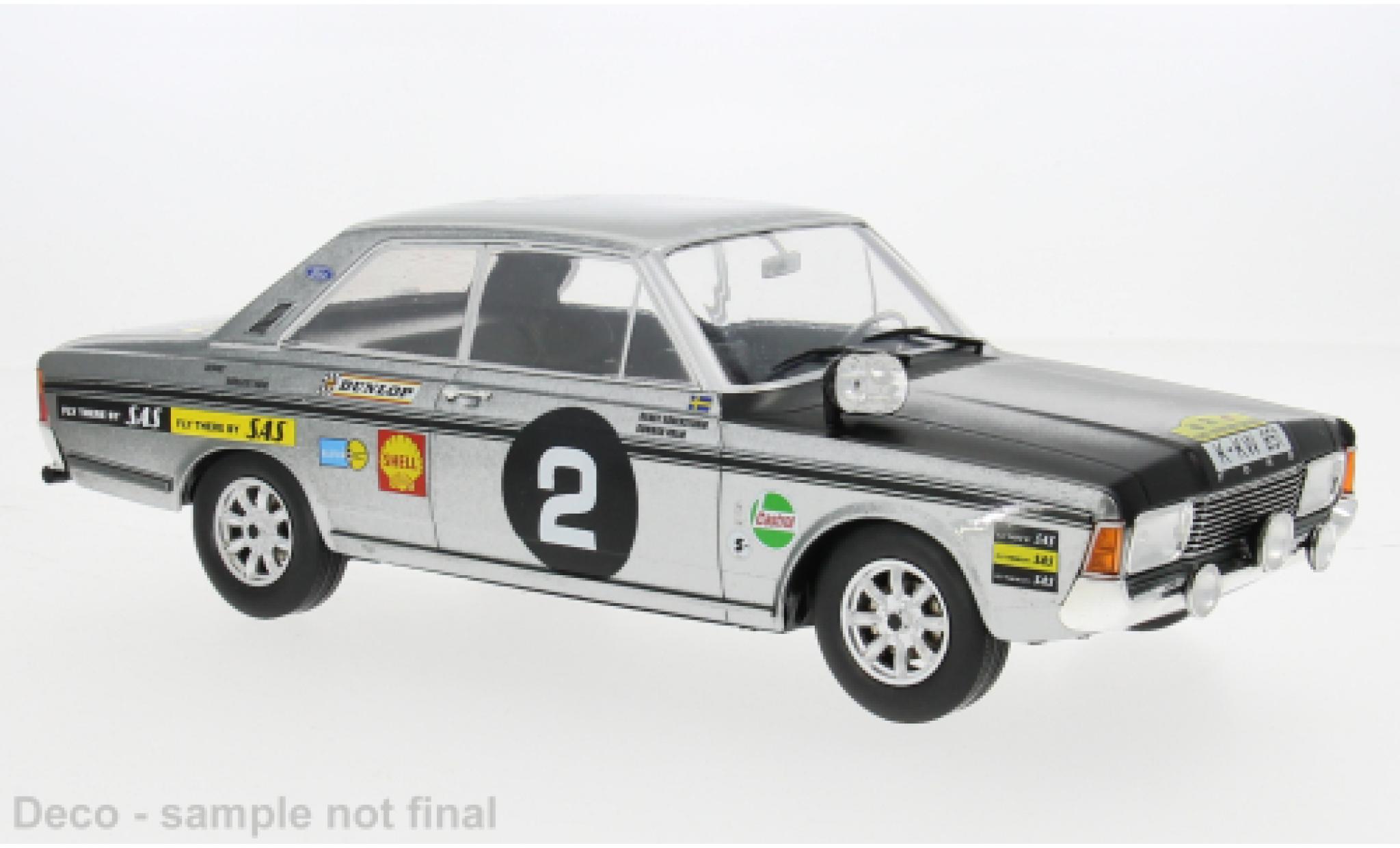 Ford 20M 1/18 MCG RS (P7b) Rally WM East African Safari Rally 1969 #2 B.S&ouml;derstr&ouml;m/G.Palm 1:18 coche miniatura