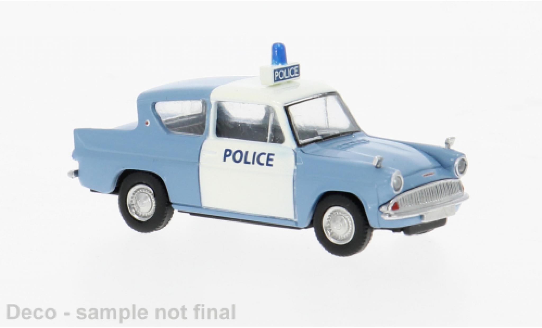Ford Anglia 1/87 Brekina 1959 Police (GB) 1:87 coche miniatura