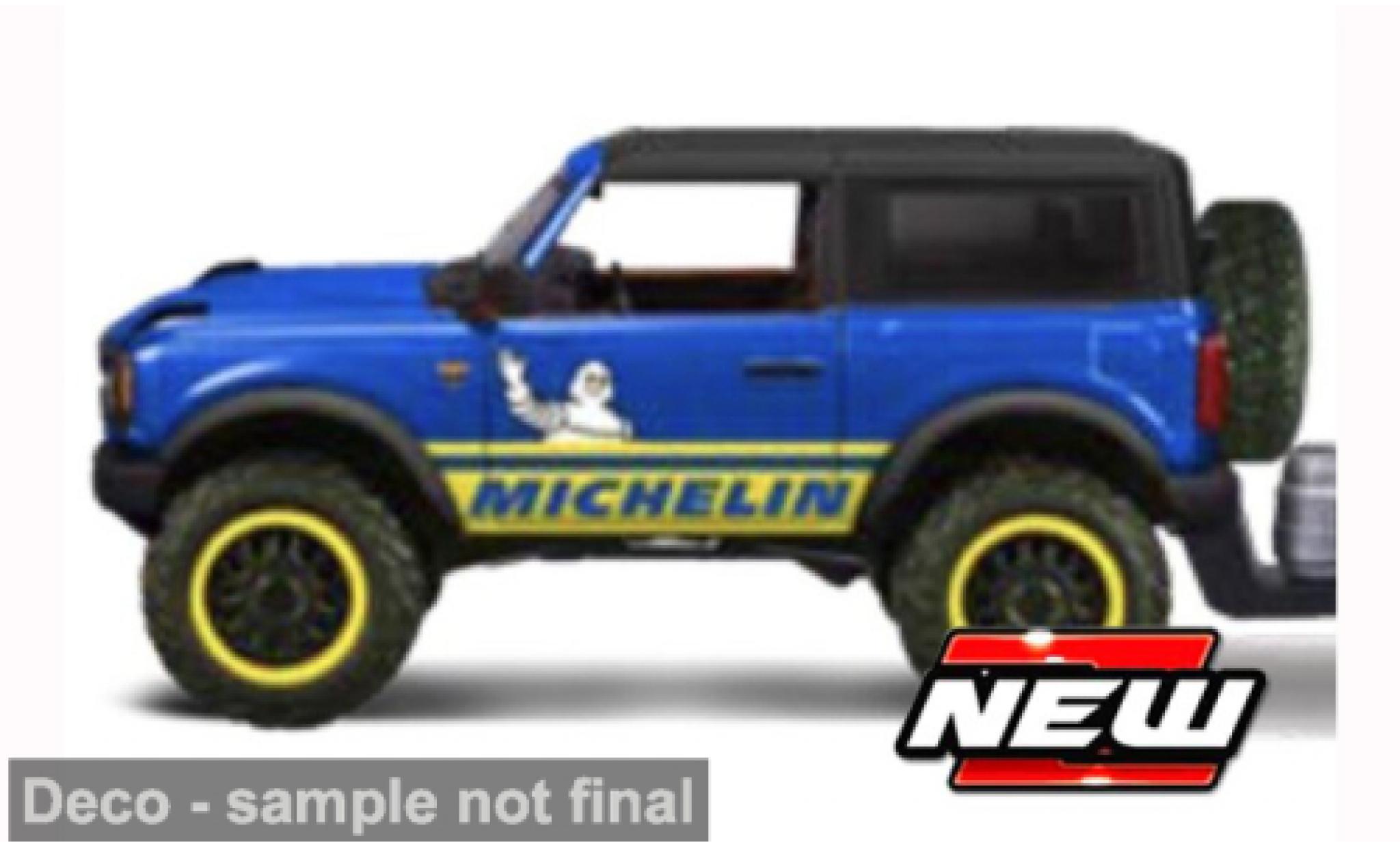 Ford Bronco 1/64 Maisto Michelin 1:64 coche miniatura