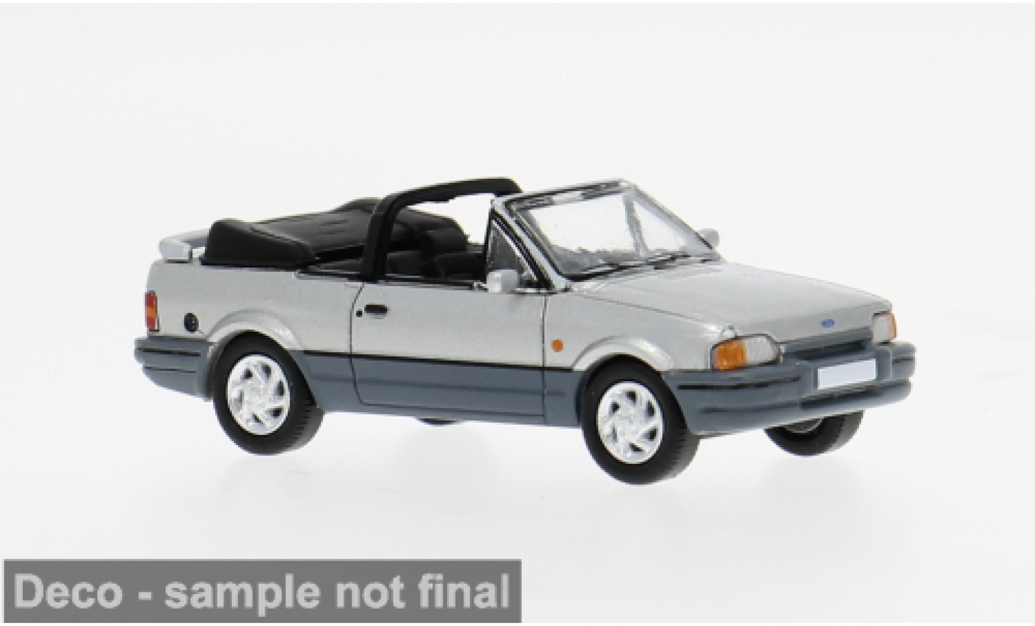 Ford Escort 1/87 PCX87 MK IV Cabriolet silber/grau 1986 1:87 coche miniatura