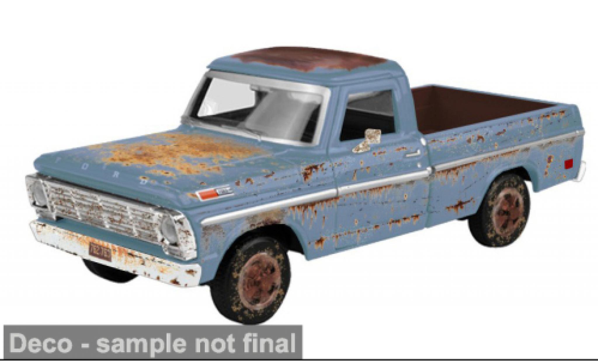 Ford F-1 1/24 Motormax 00 blau 1969 1:24 coche miniatura