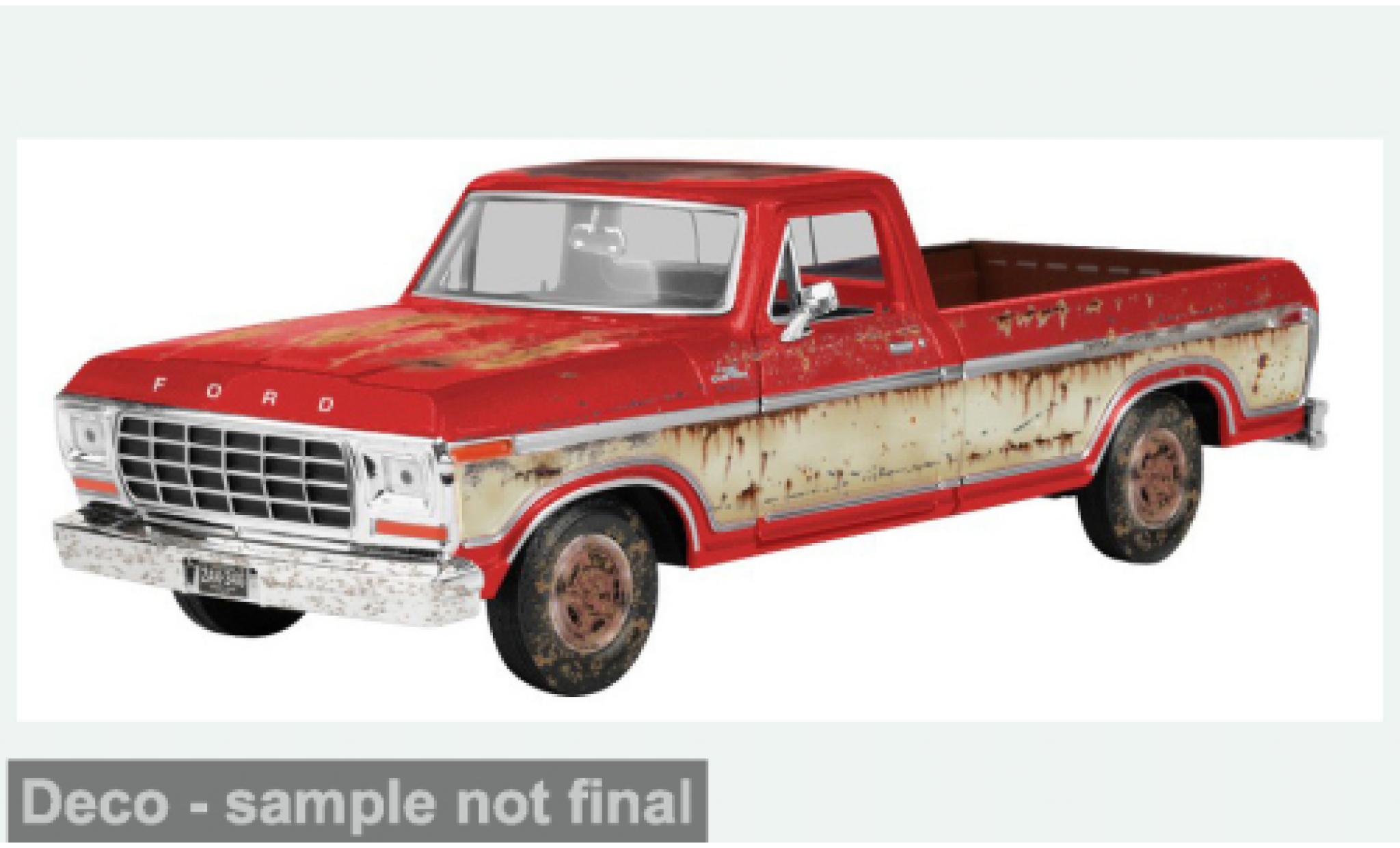 Ford F-1 1/24 Motormax 50 rot/gelb 1979 1:24 coche miniatura