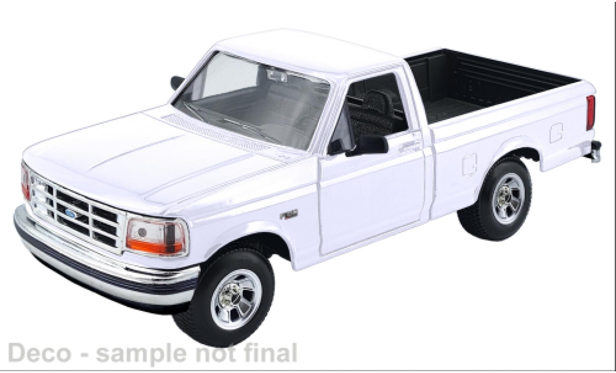 Ford F-1 1/24 Motormax 50 weiss 1993 1:24 coche miniatura