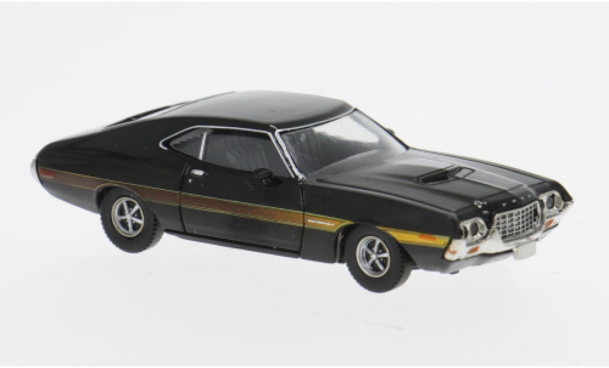 Ford Gran Torino 1/87 Brekina Sport schwarz 1969 1:87 coche miniatura