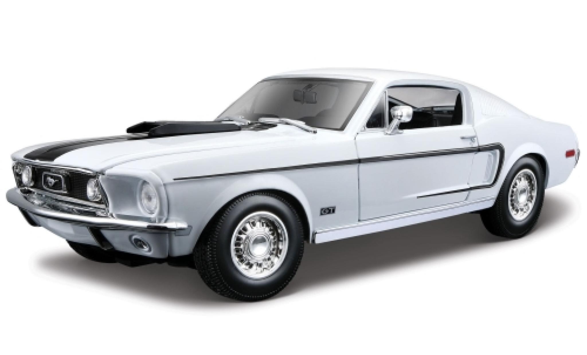 Ford Mustang 1/18 Maisto GT Cob weiss 1:18 coche miniatura