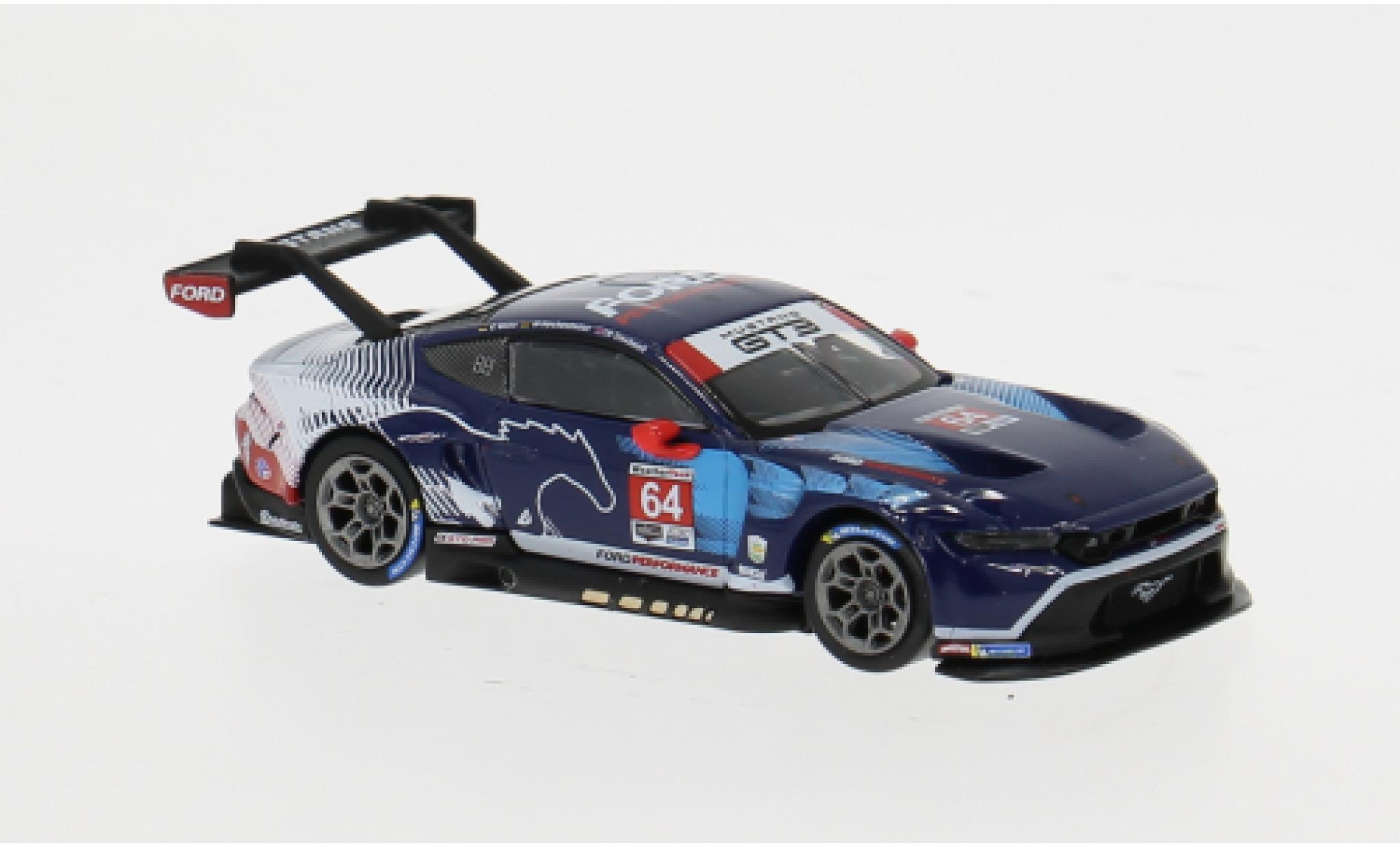 Ford Mustang 1/64 Mini GT GT3 IMSA 24h Daytona 2024 M-Sport #64 1:64 coche miniatura
