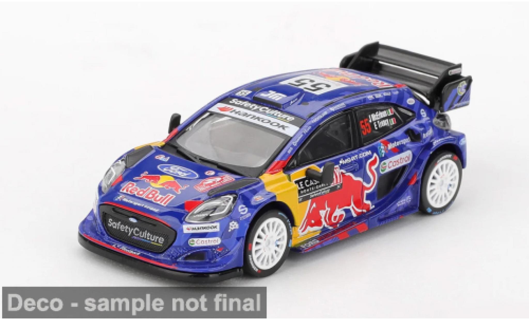 Ford Puma 1/64 Mini GT Rally 1 Rally Monte Carlo 2025 #55 1:64 coche miniatura