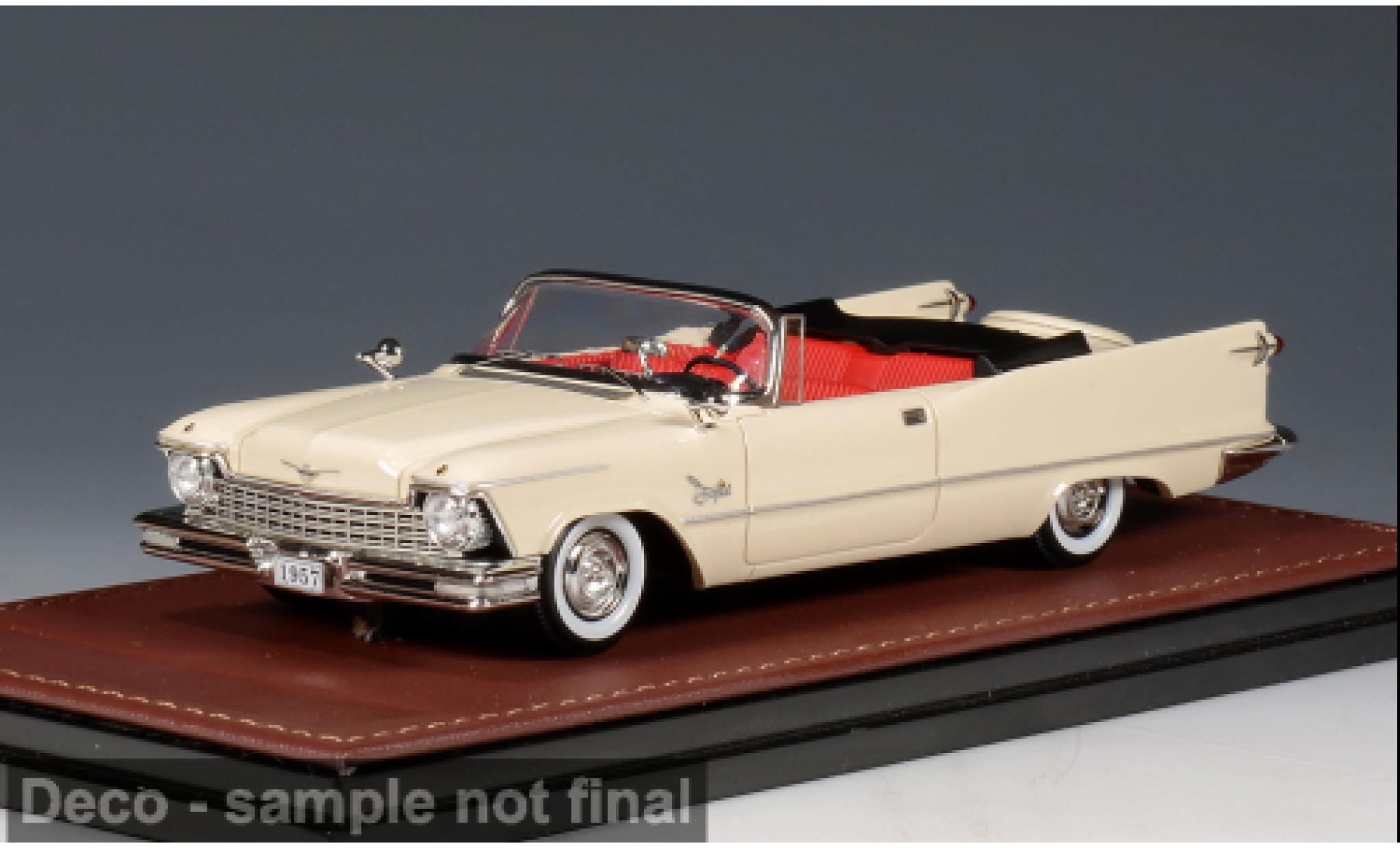 Imperial Crown GLM Cabriolet beige 1957 1:43 coche miniatura