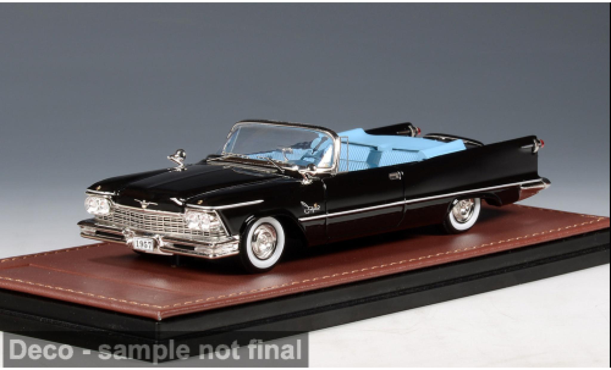 Imperial Crown GLM Cabriolet schwarz 1957 1:43 coche miniatura
