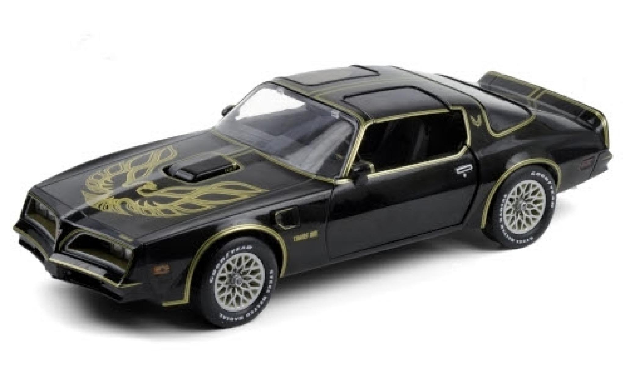 Pontiac Firebird 1/18 Greenlight Trans AM schwarz/Dekor 1977 1:18 coche miniatura