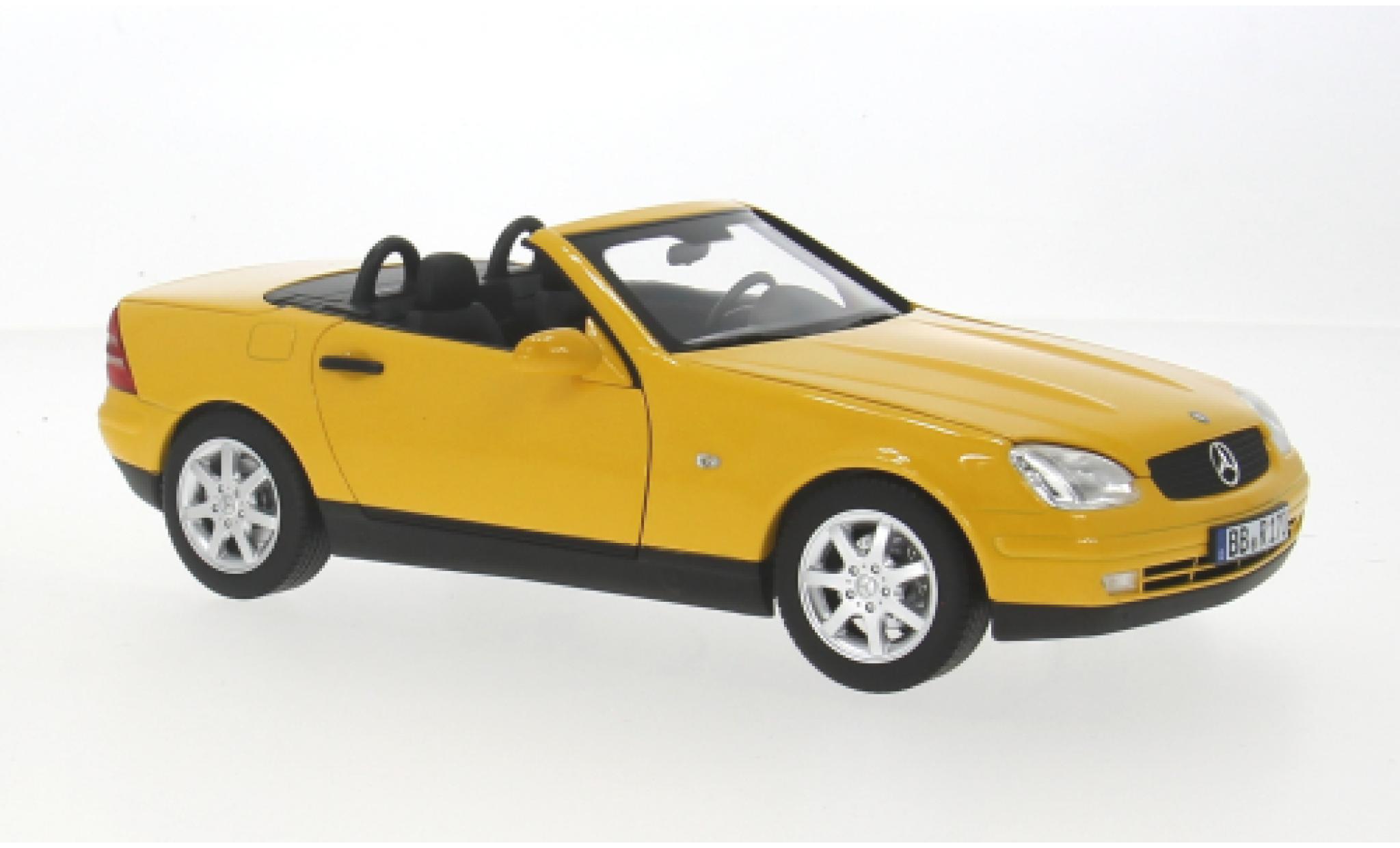 Mercedes Classe SLK I Norev SLK (R170) gelb 1:18 coche miniatura