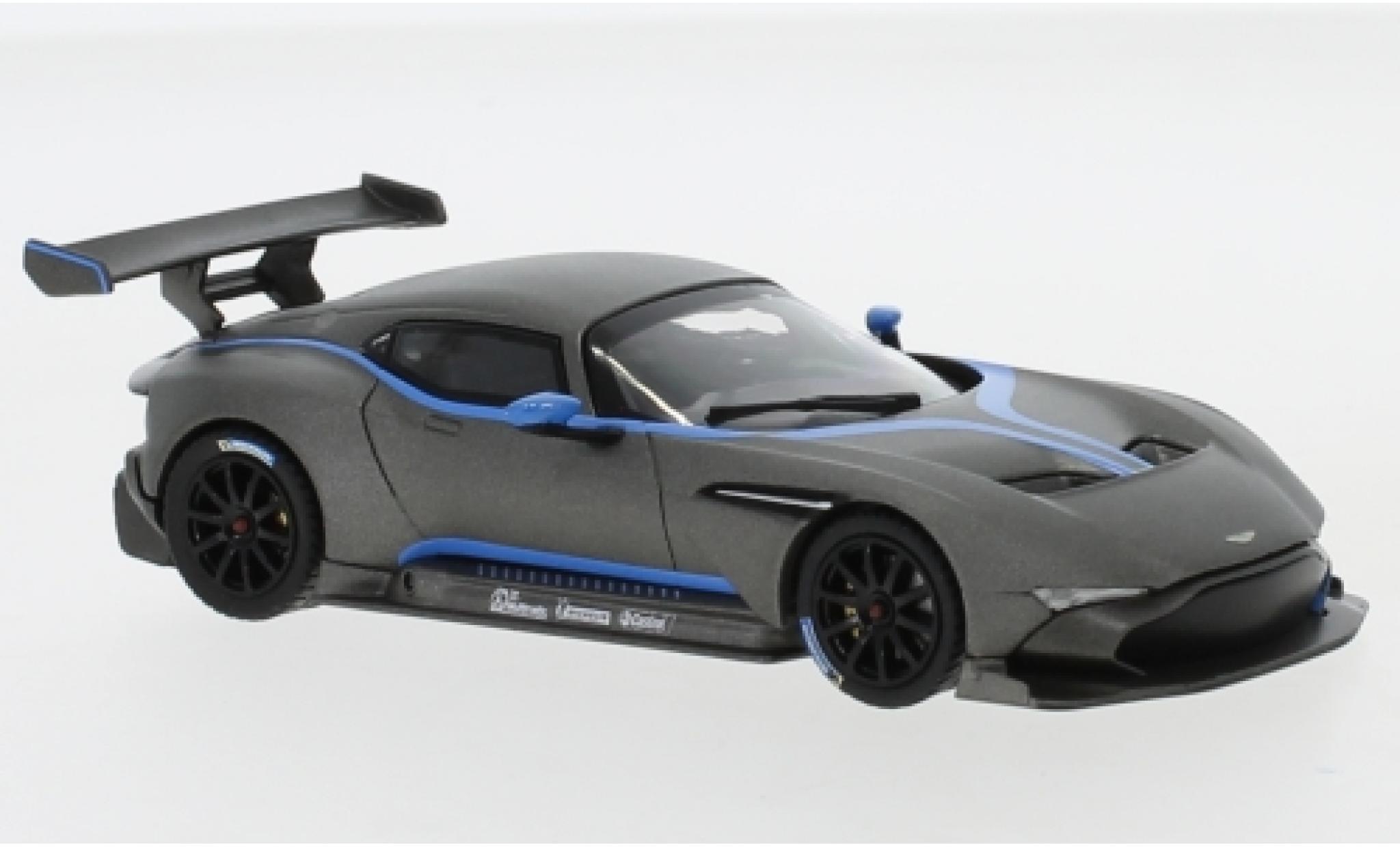 Aston Martin Vulcan 1/43 IXO matt-gris 2015 coche miniatura