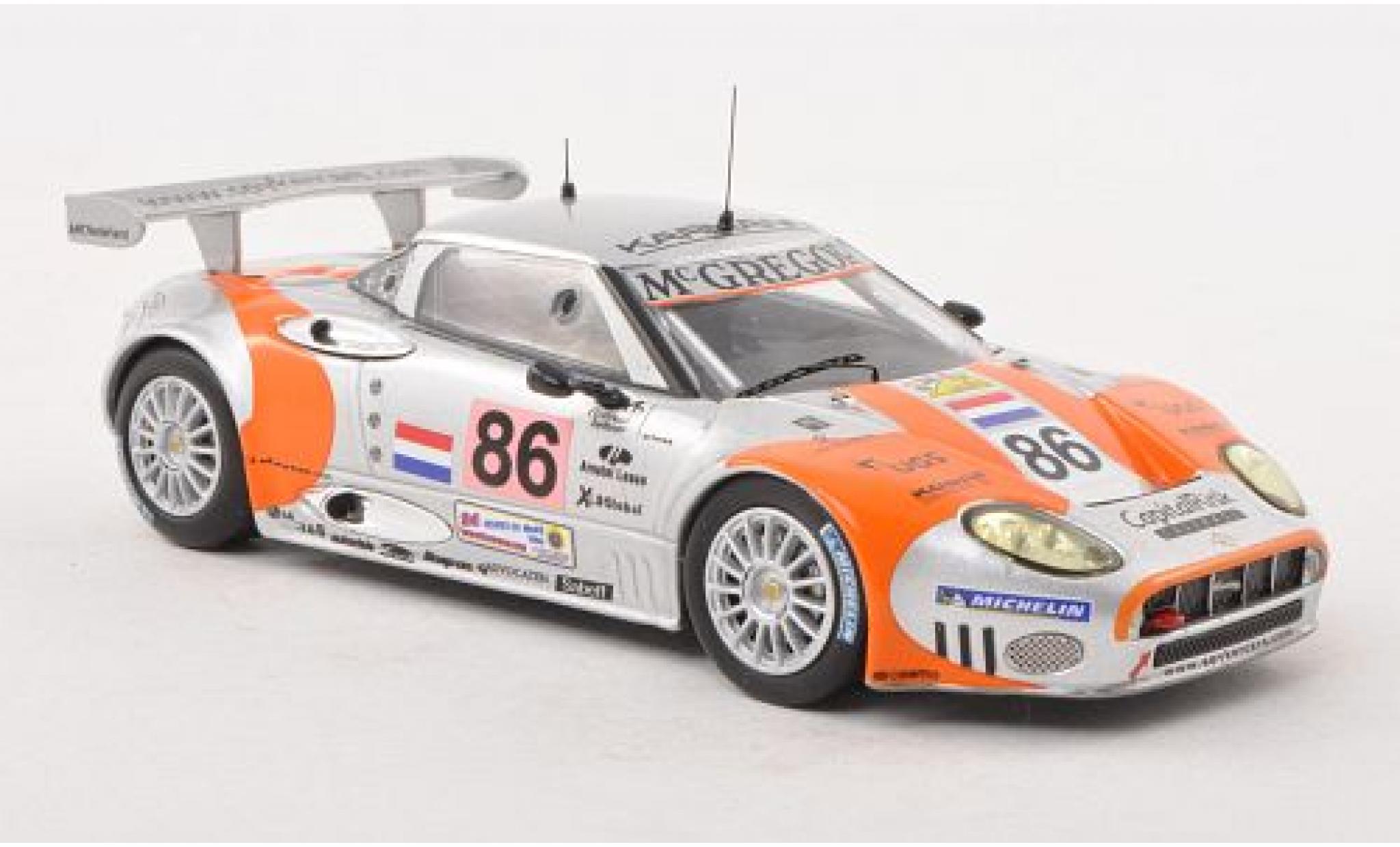 Aston Martin V8 Vantage GT2 1/43 IXO Spyker C8 Spyder GT2-R No.86 24h Le Mans 2006 J.Bleekemolen/M.Hezemans/J.Kane coche miniatura