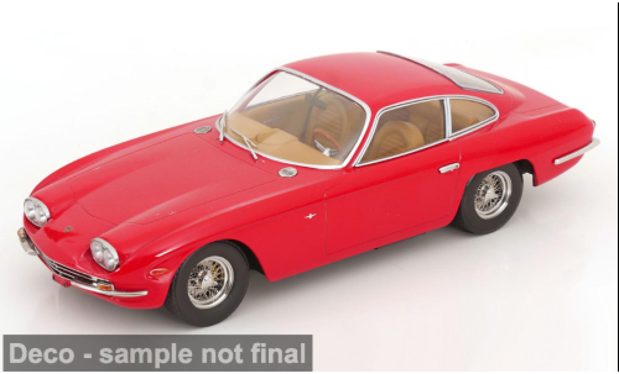 Lamborghini 400 GT 1/18 KK Scale 2+2 rojo 1966 1:18 coche miniatura