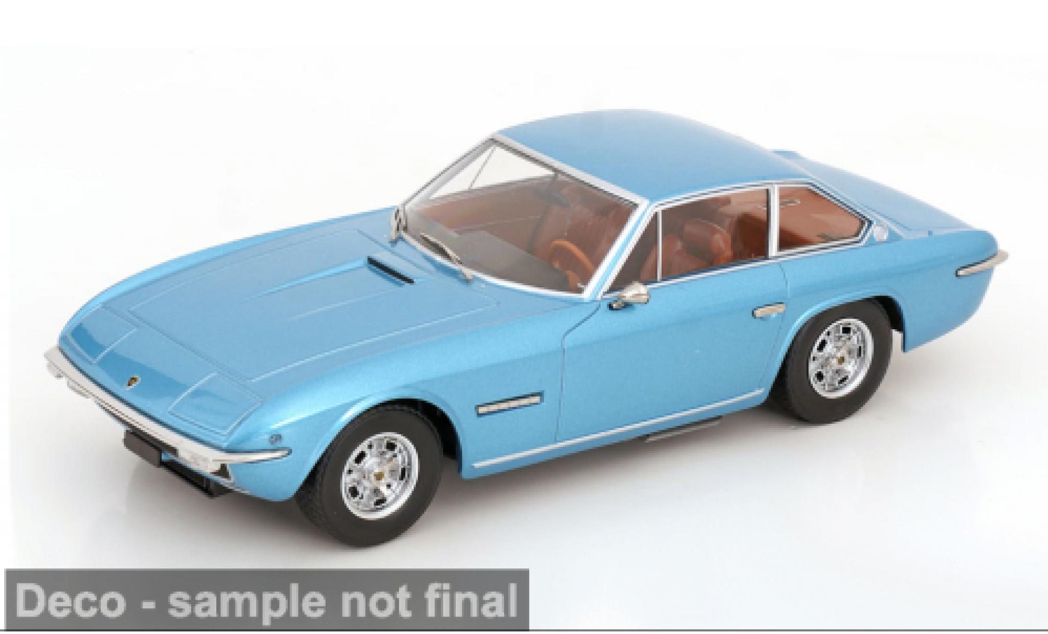 Lamborghini Islero 1/18 KK Scale S blau 1969 1:18 coche miniatura