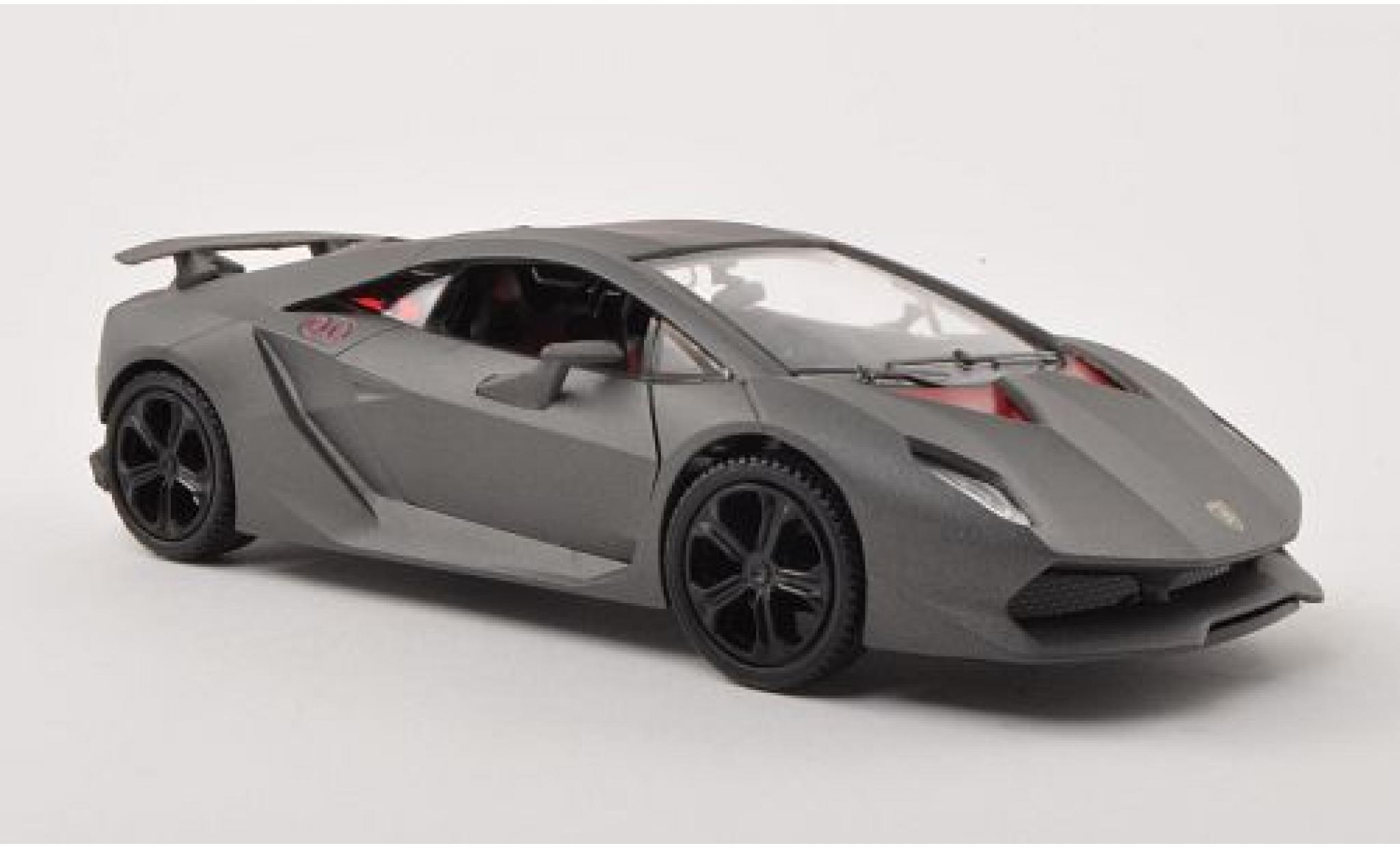 Lamborghini Sesto Elemento 1/24 Motormax grau 1:24 coche miniatura