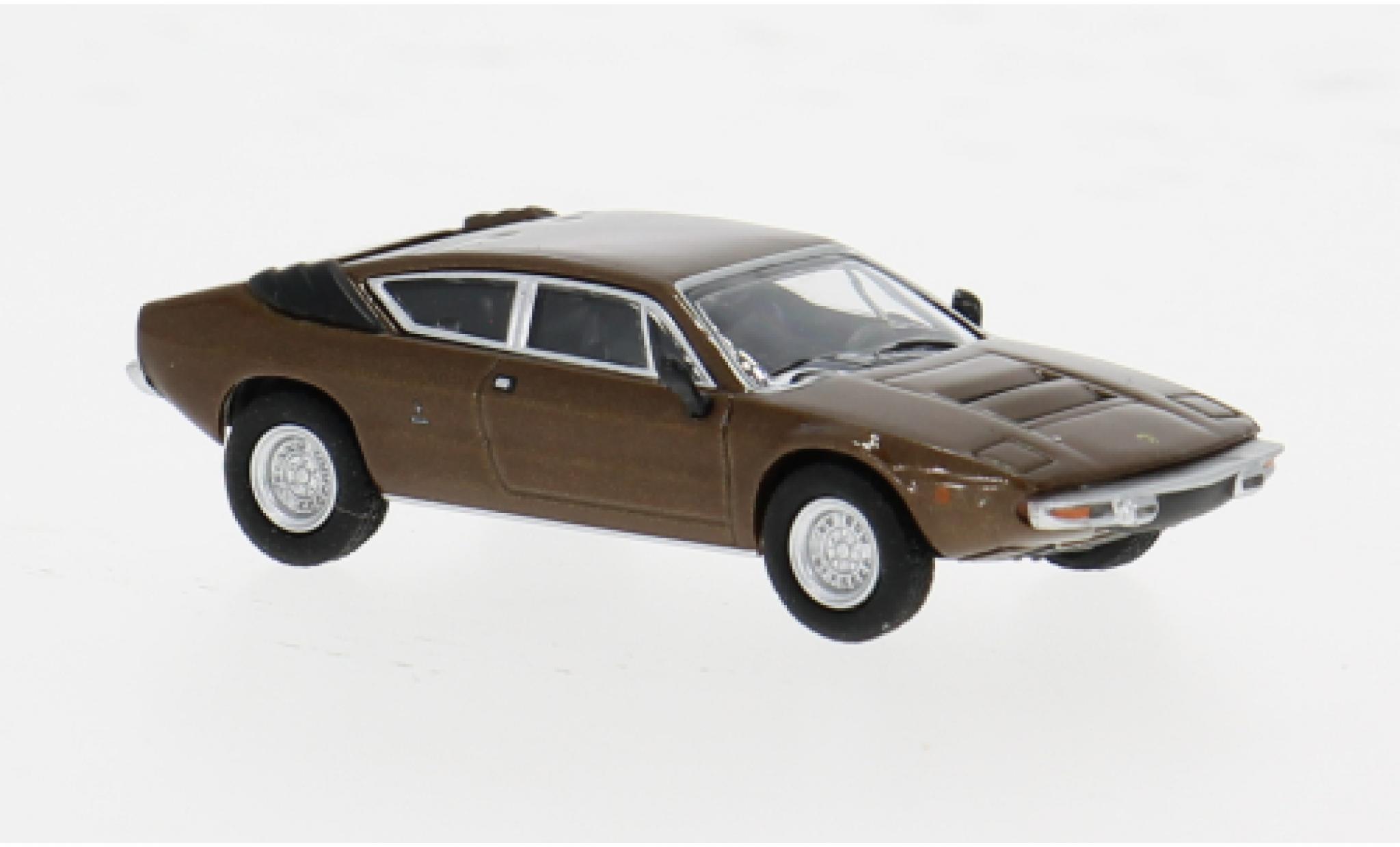 Lamborghini Urraco 1/87 Minichamps braun 1974 1:87 coche miniatura