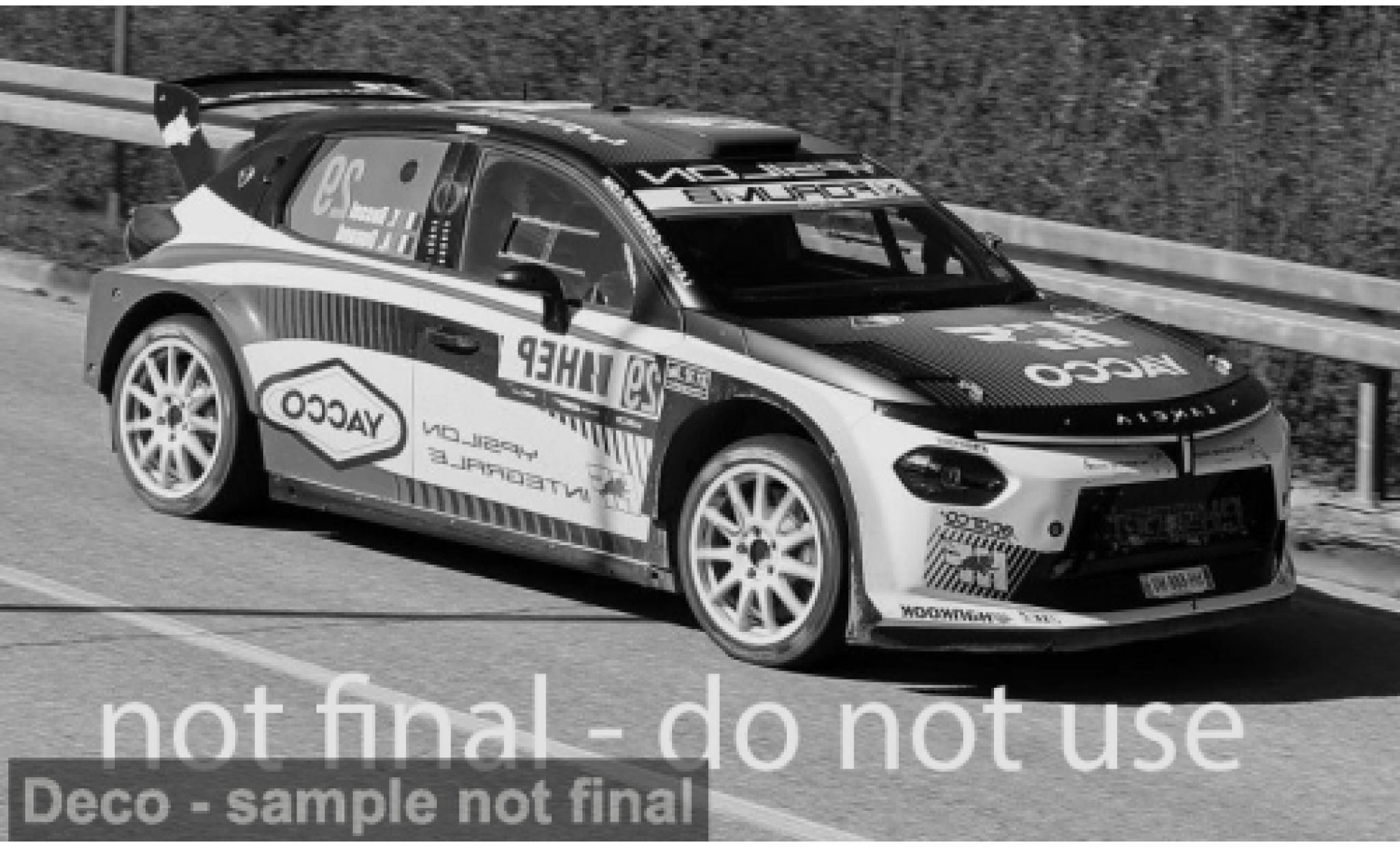 Lancia Ypsilon 1/43 IXO HF Rally2 WRC2 Rally Croatia 2026 #28 N.Gryazin/K.Aleksandrov 1:43 coche miniatura