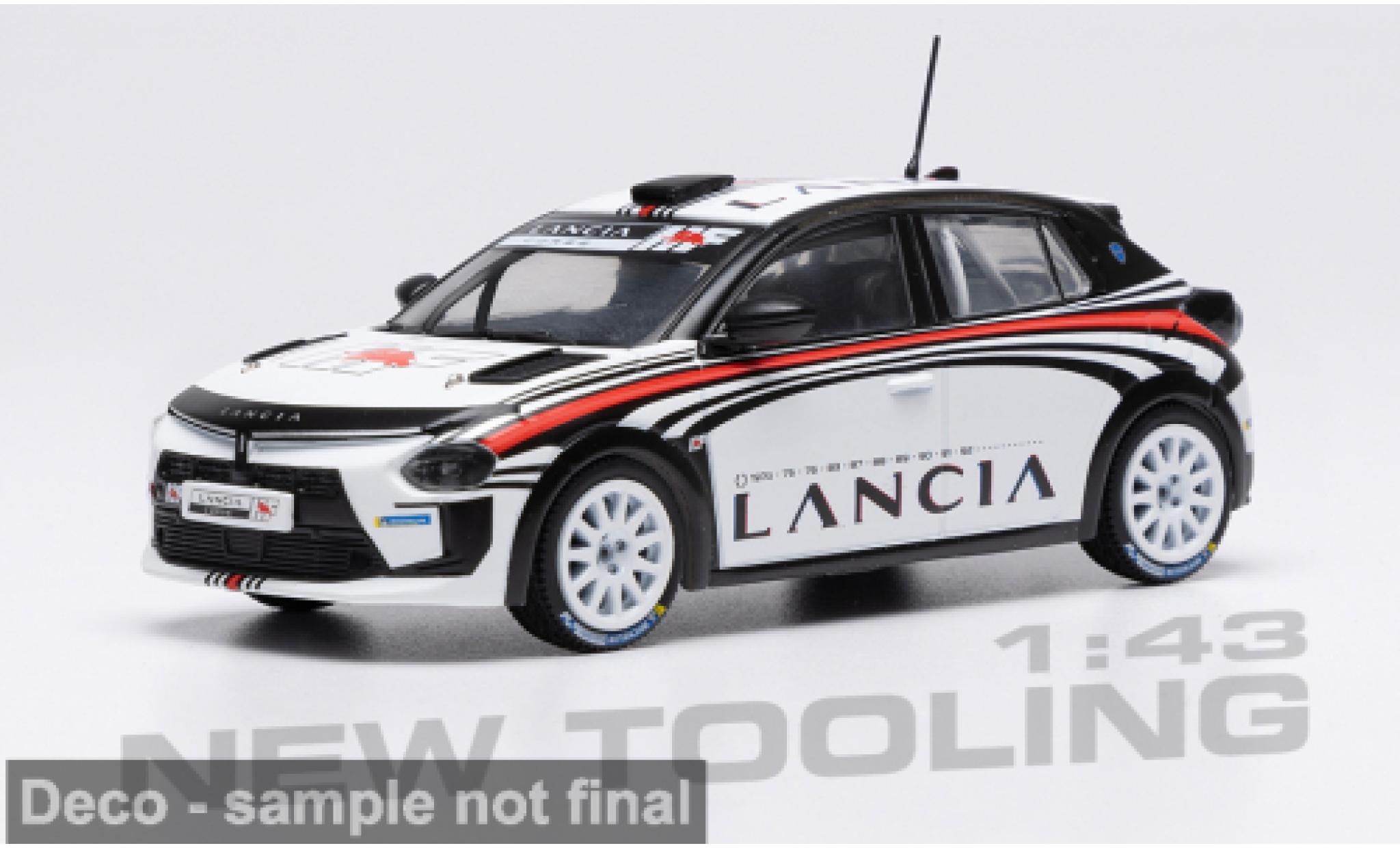 Lancia Ypsilon 1/43 IXO HF Rally4 Test Car 2025 1:43 coche miniatura