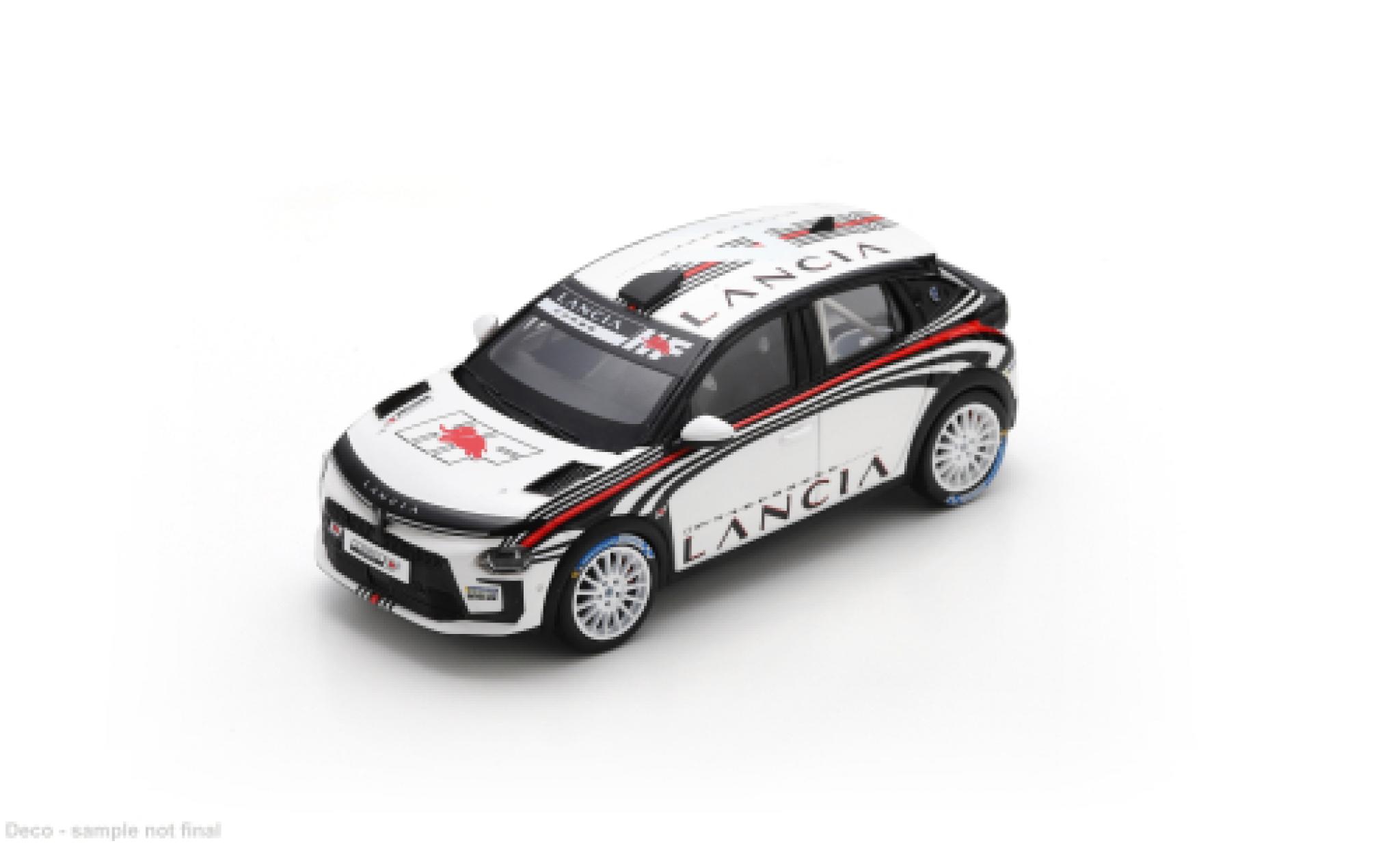Lancia Ypsilon 1/43 Spark HF Rally4 weiss/Dekor 1:43 coche miniatura