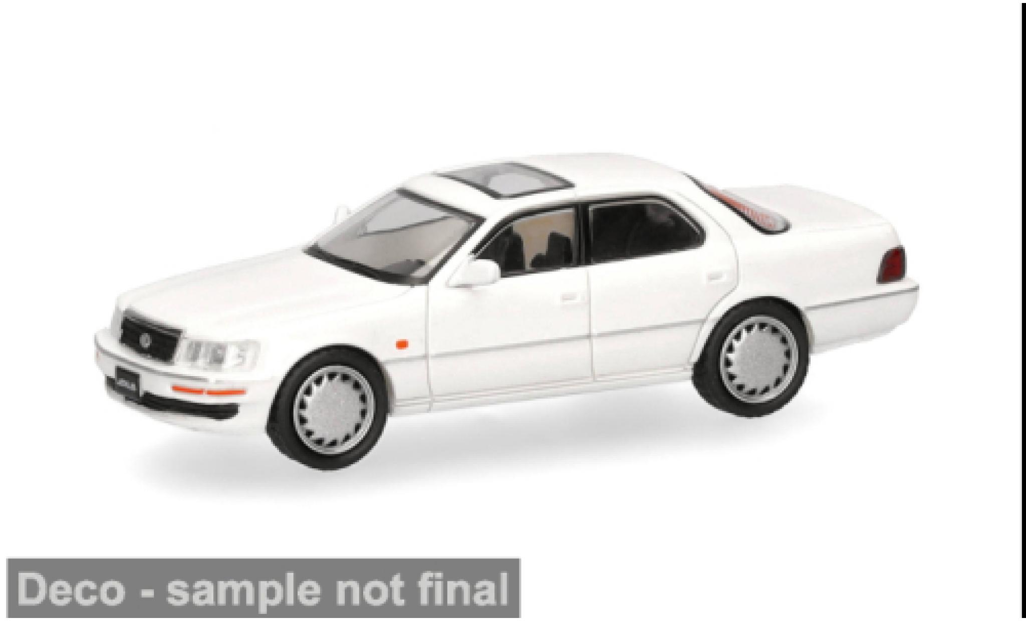 Lexus LS 1/87 Micro City 87 400 weiss 1:87 coche miniatura