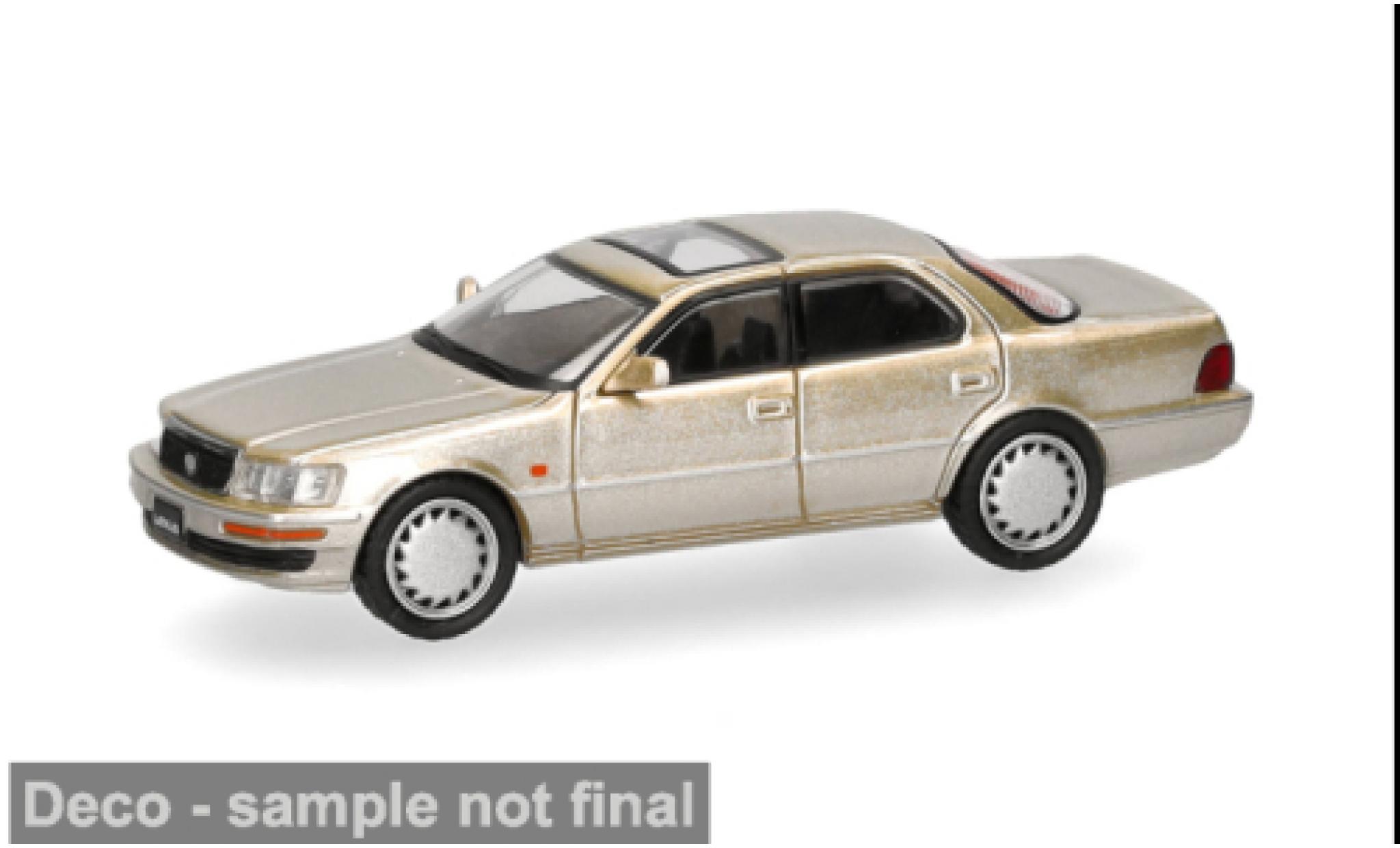 Lexus LS 1/87 Micro City 87 400 gold 1:87 coche miniatura