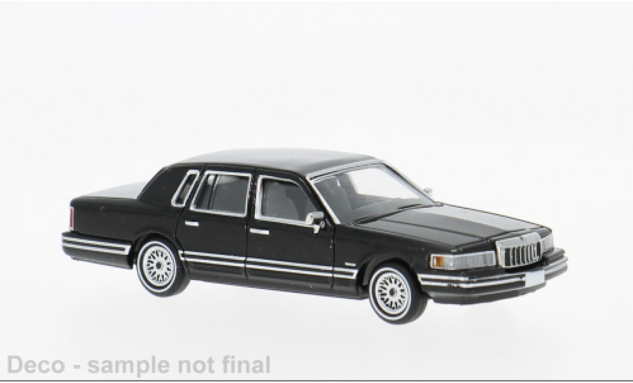 Lincoln Town Car 1/87 PCX87 schwarz 1991 1:87 coche miniatura