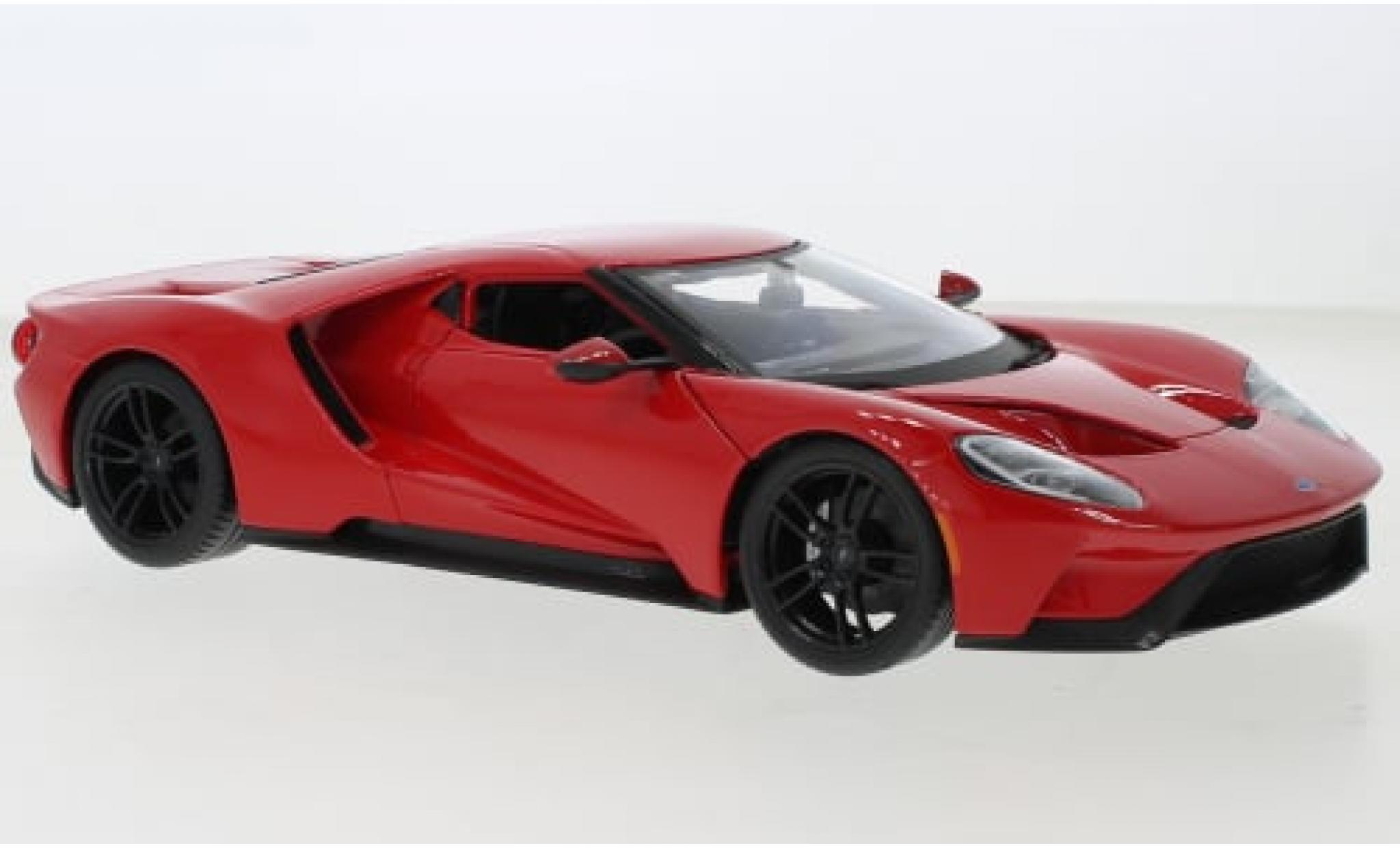Ford GT 1/18 Maisto rojo 2017 1:18 coche miniatura